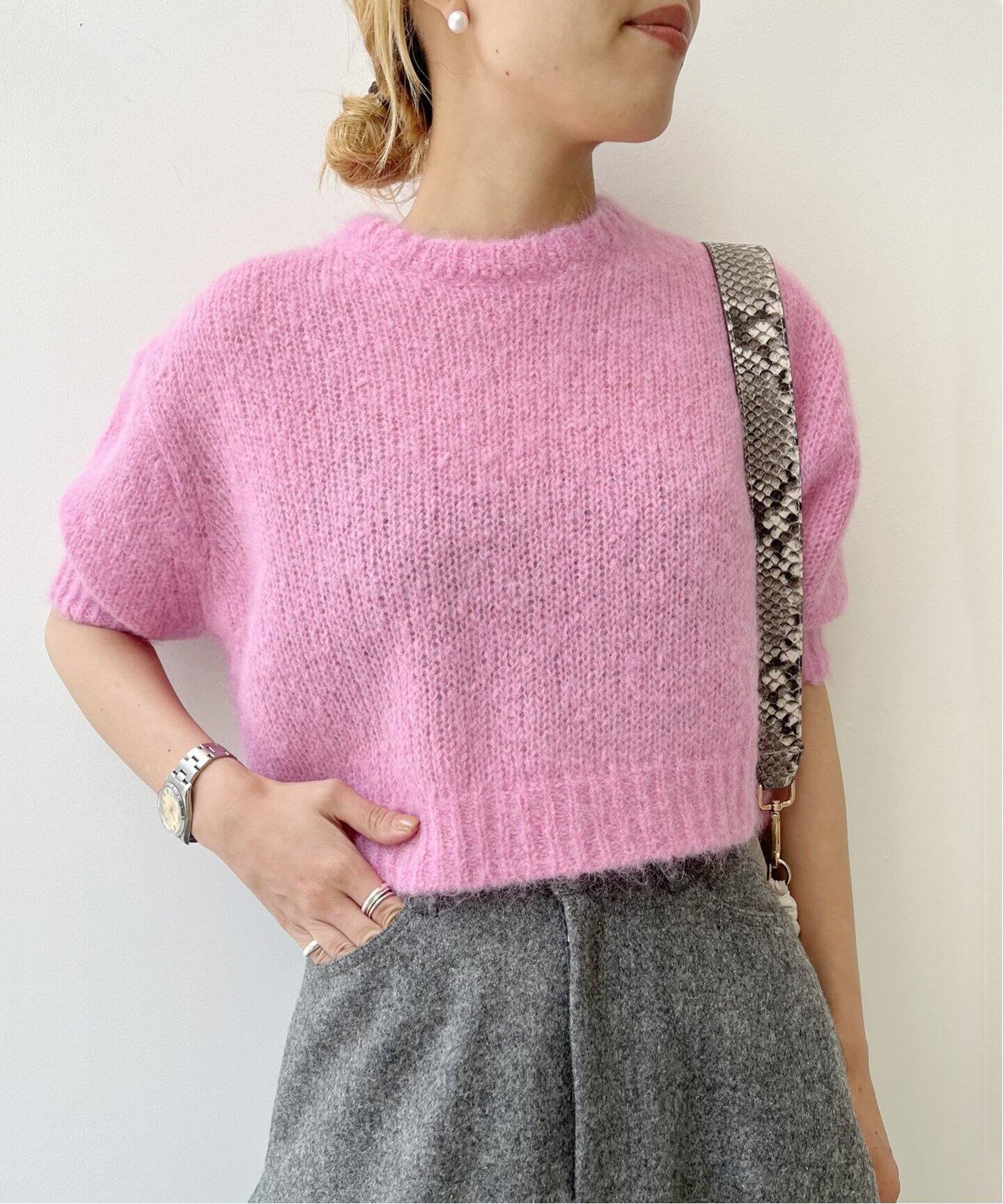 MADISONBLUE/マディソンブルー】PETIT S/S PO MOHAIR（ニット 