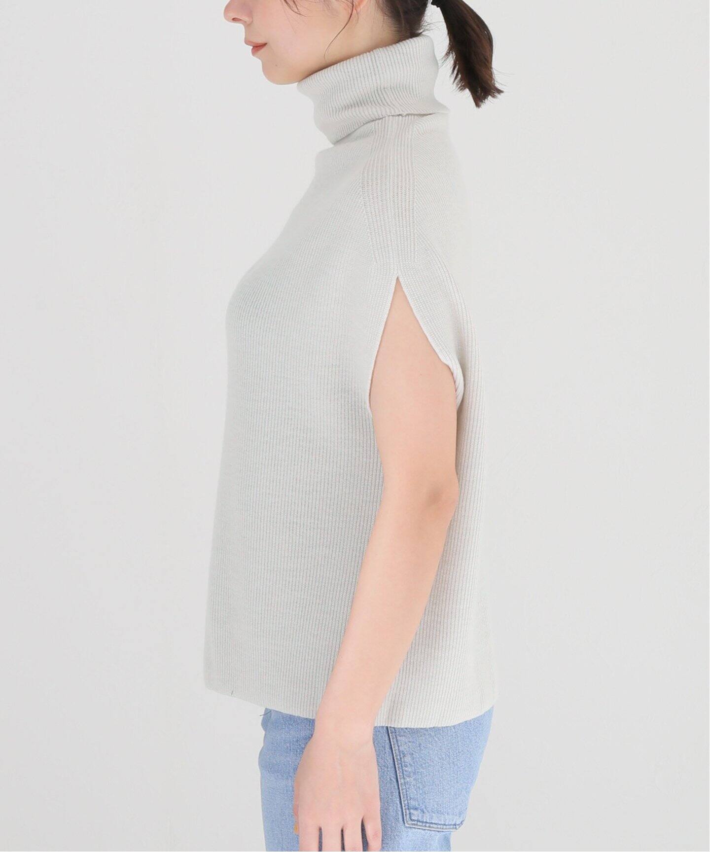 MARK KENLY DOMINO TAN /マークケンリードミノタン】T/N KNIT VEST 