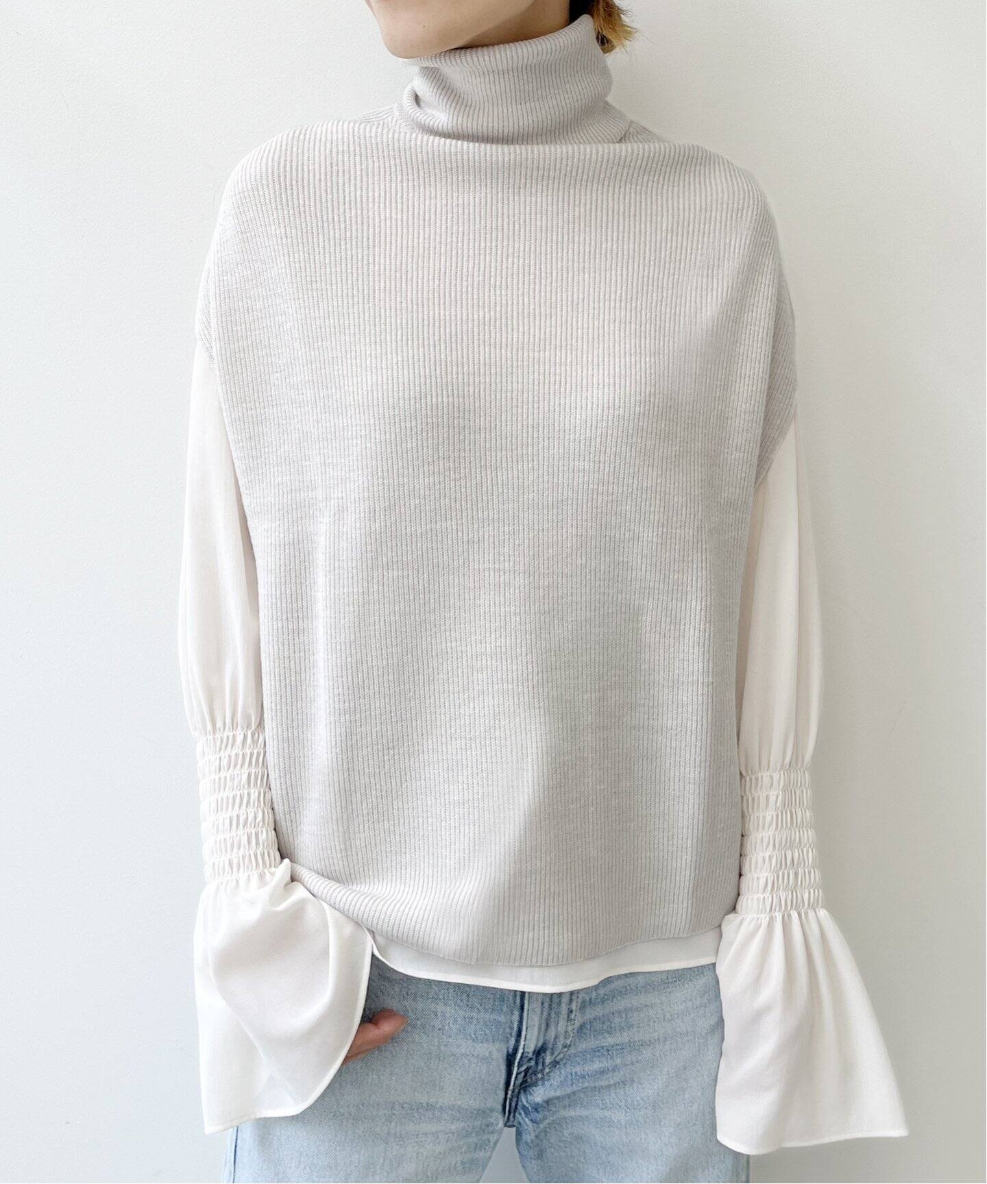 MARK KENLY DOMINO TAN /マークケンリードミノタン】T/N KNIT VEST 