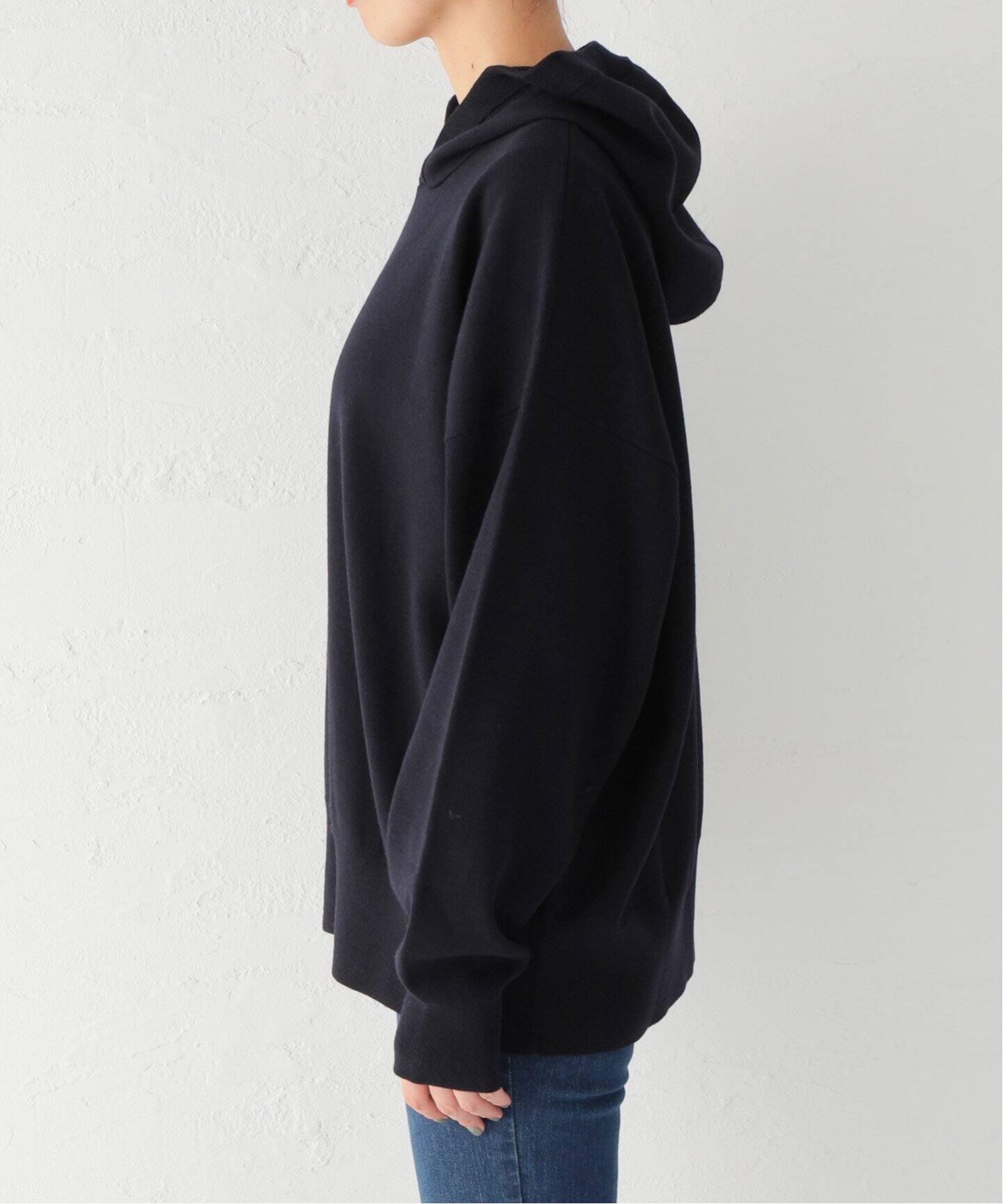 STUDIO NICHOLSON/スタジオ ニコルソン】DOUBLE KNIT HOODY（ニット 