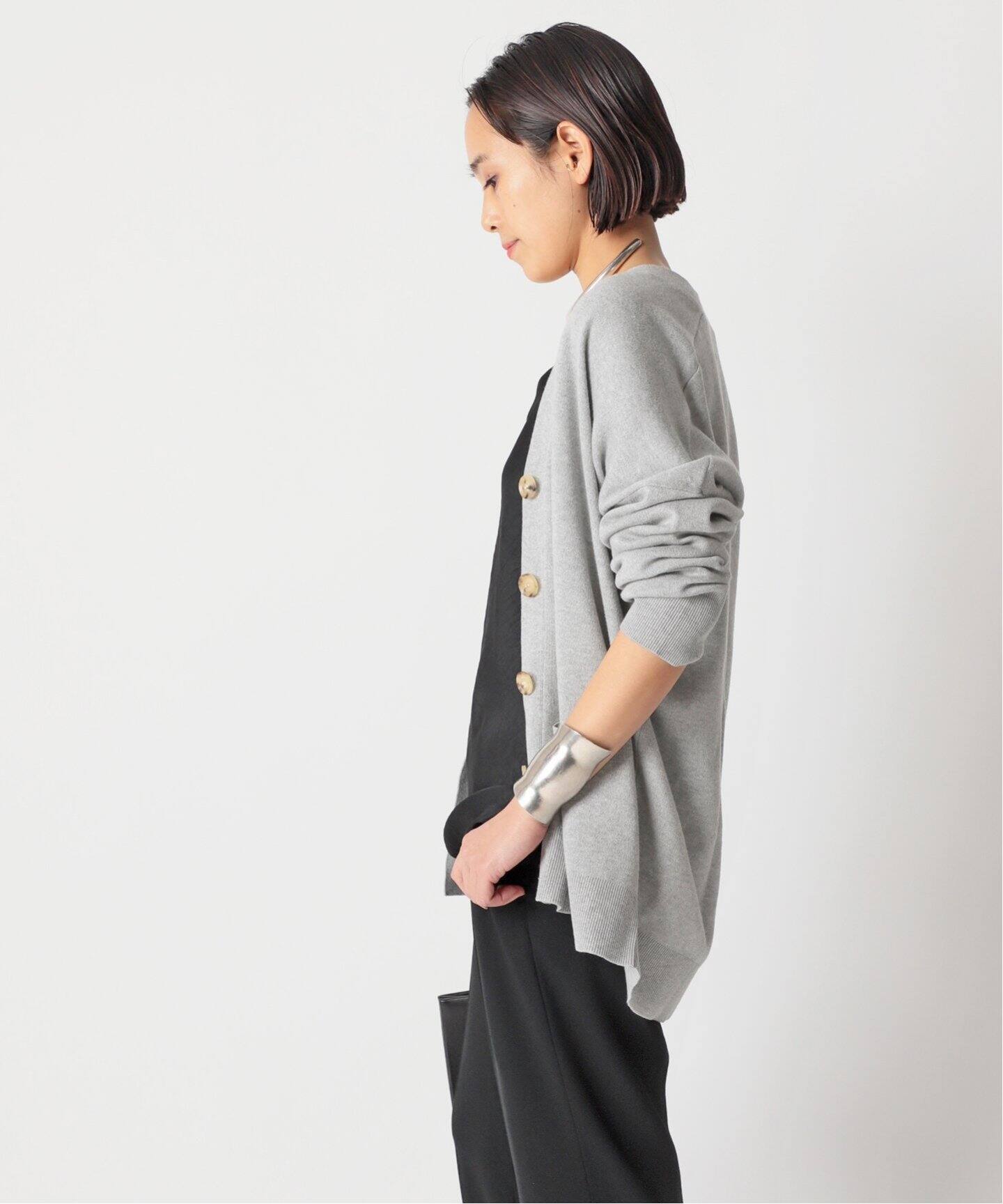 AP STUDIO新品カーディガンレディースニットロングゆったり 