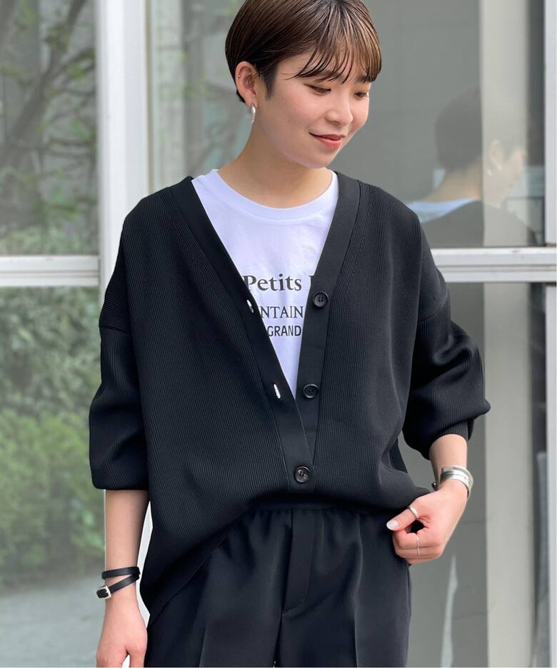 ワイドニット カーディガン（カーディガン）｜AP STUDIO（エーピー  