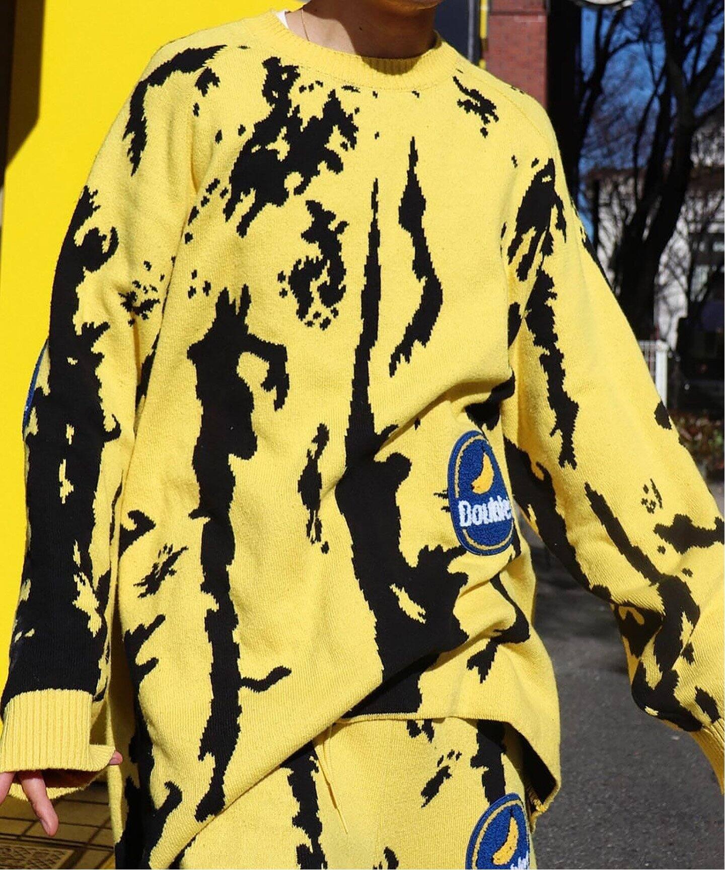 doublet 22SS バナナの茎の繊維でできたニット