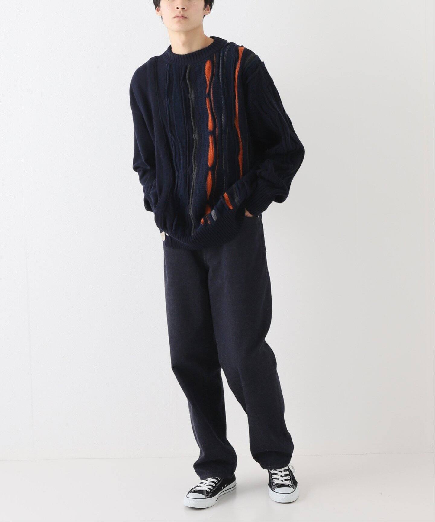 Tamme / タム】SLIT 3D KNIT PO（ニット／セーター）｜WISM（ウィズム 