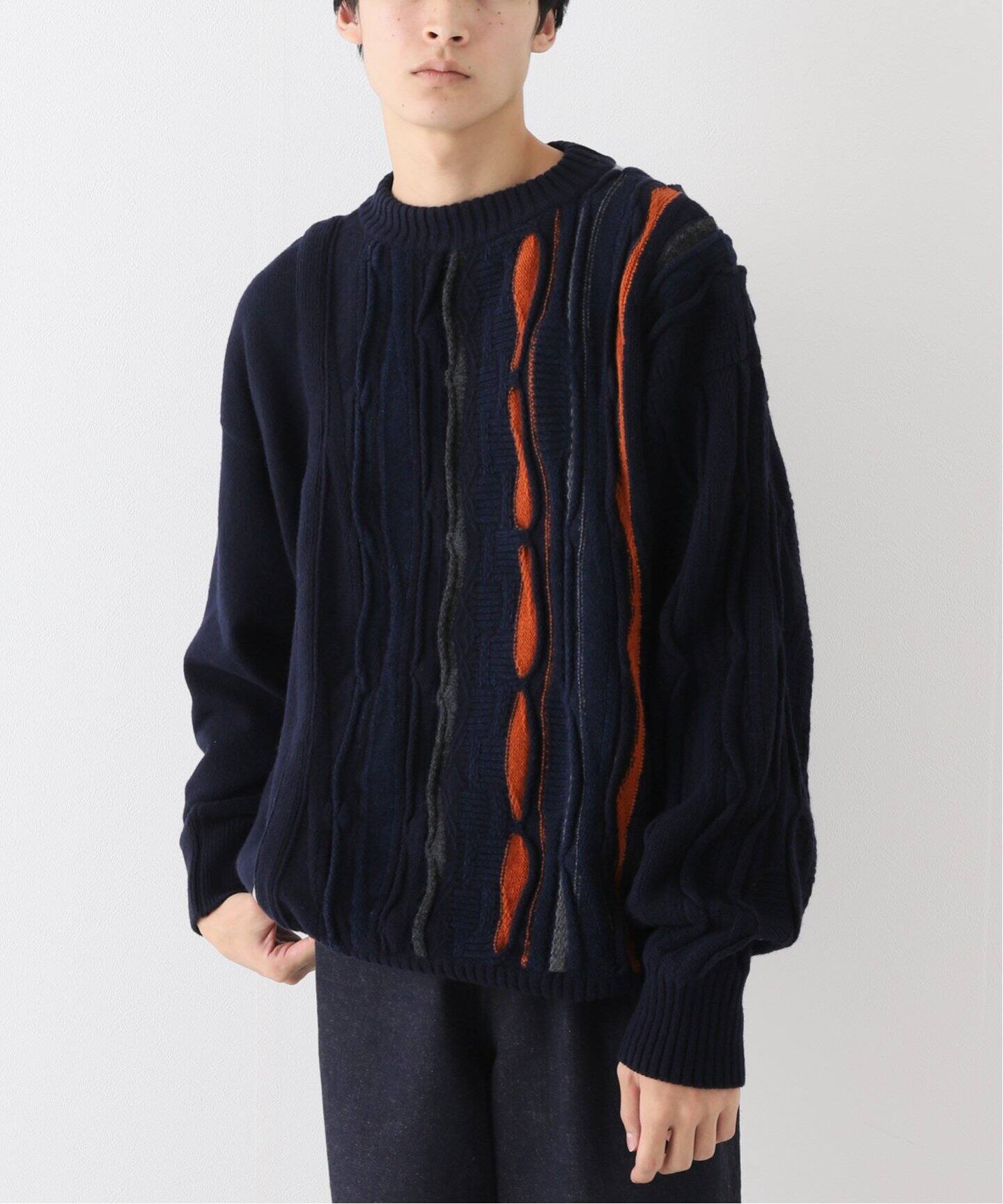 Tamme / タム】SLIT 3D KNIT PO（ニット／セーター）｜WISM（ウィズム 