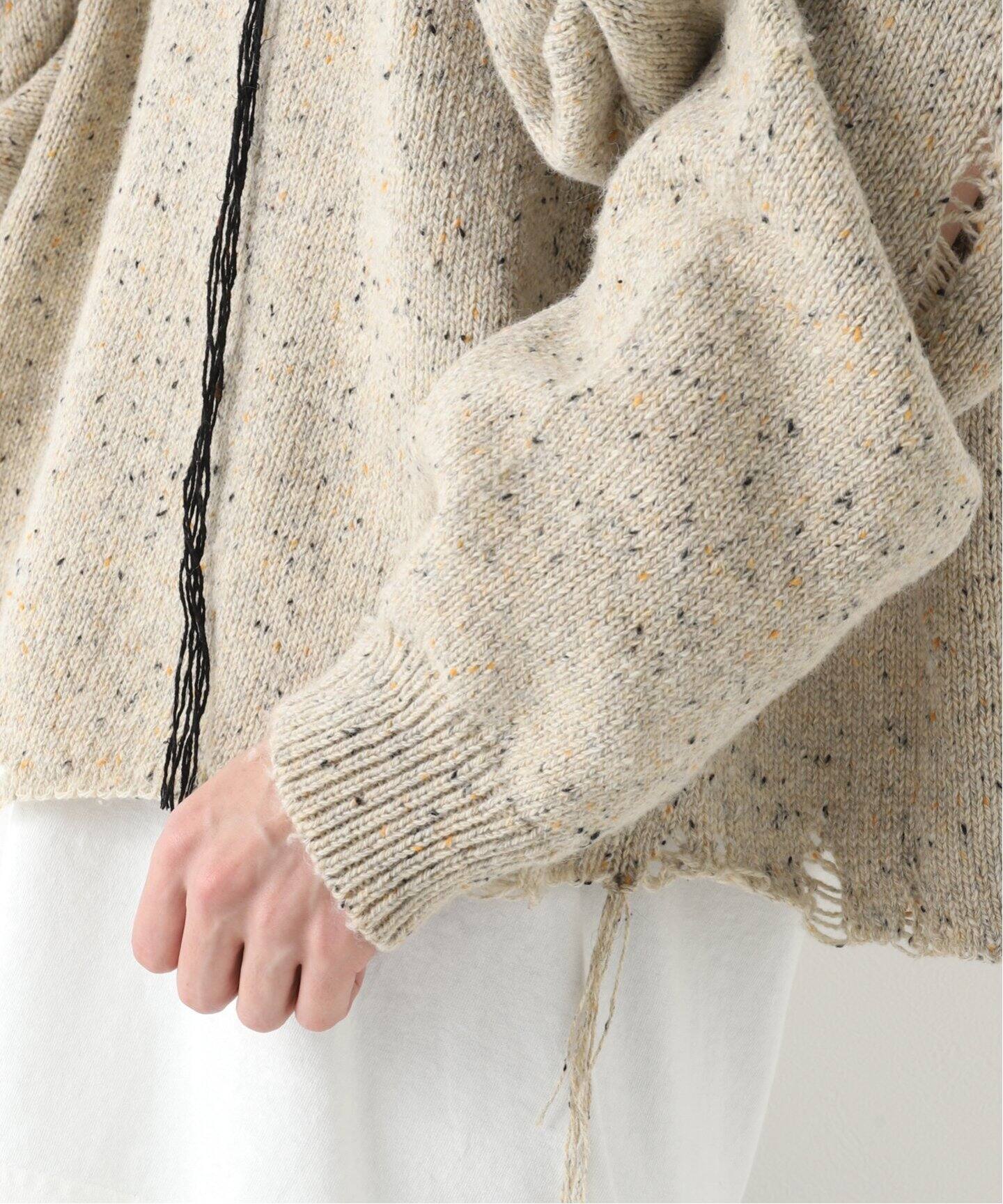 doublet / ダブレット】MAGNET ATTACHED KNIT PULLOVER（ニット  