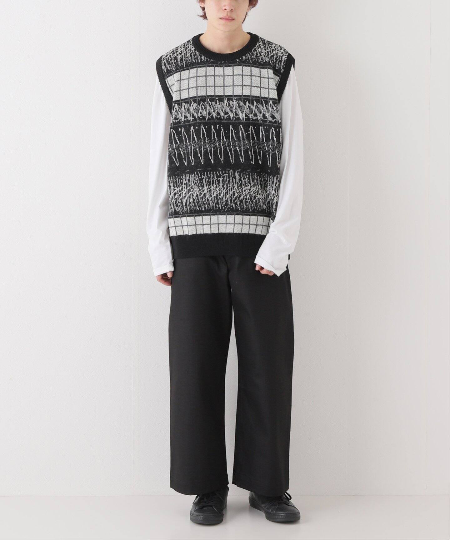 C.E / シーイー】WAVE LINE WOOL VEST（ベスト）｜WISM（ウィズム）の 