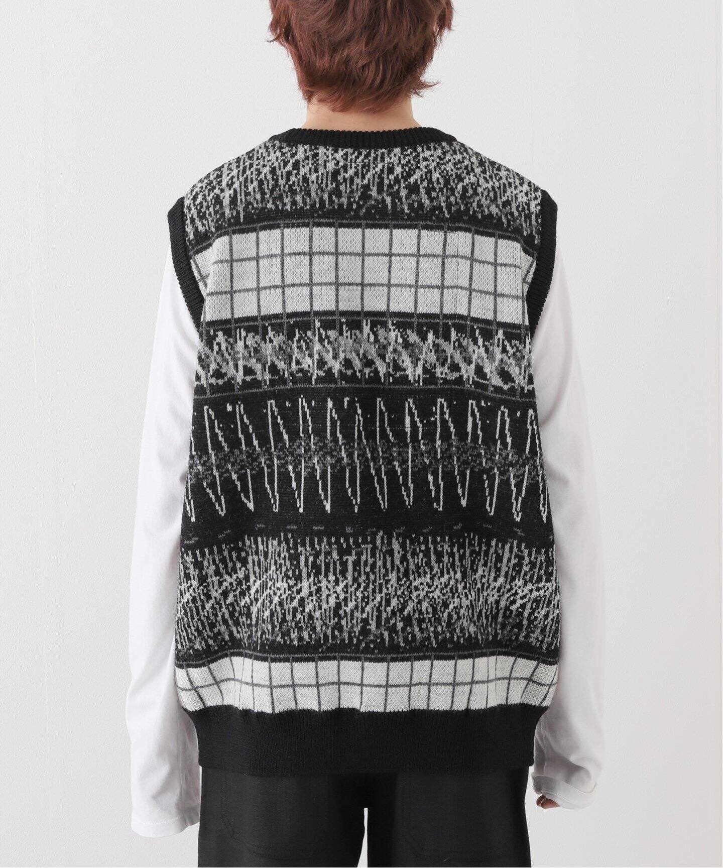 C.E / シーイー】WAVE LINE WOOL VEST（ベスト）｜WISM（ウィズム）の 
