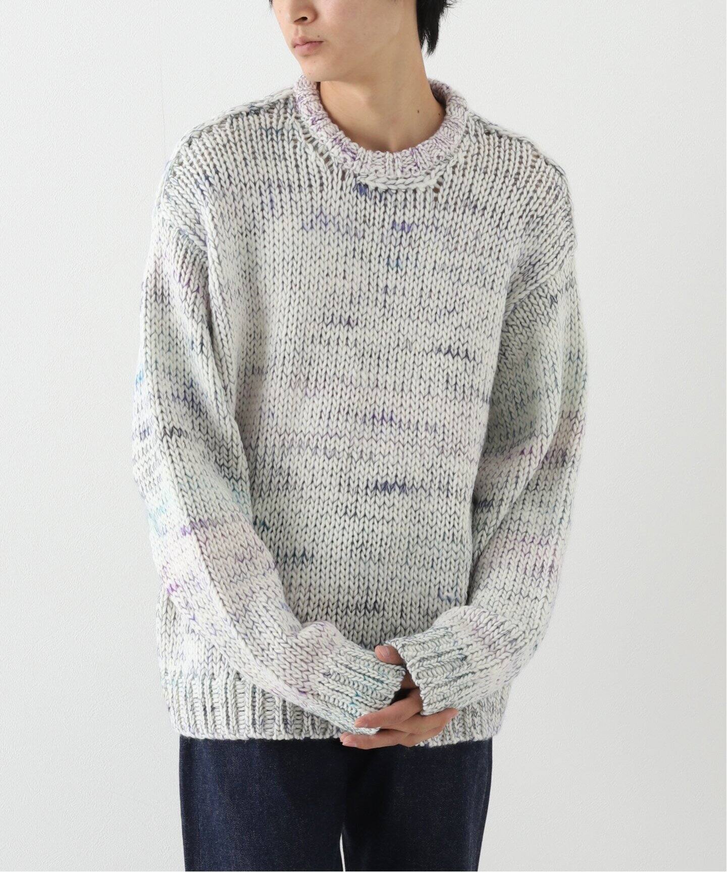 URU / ウル】CREW NECK KNIT（ニット／セーター）｜WISM（ウィズム）の 