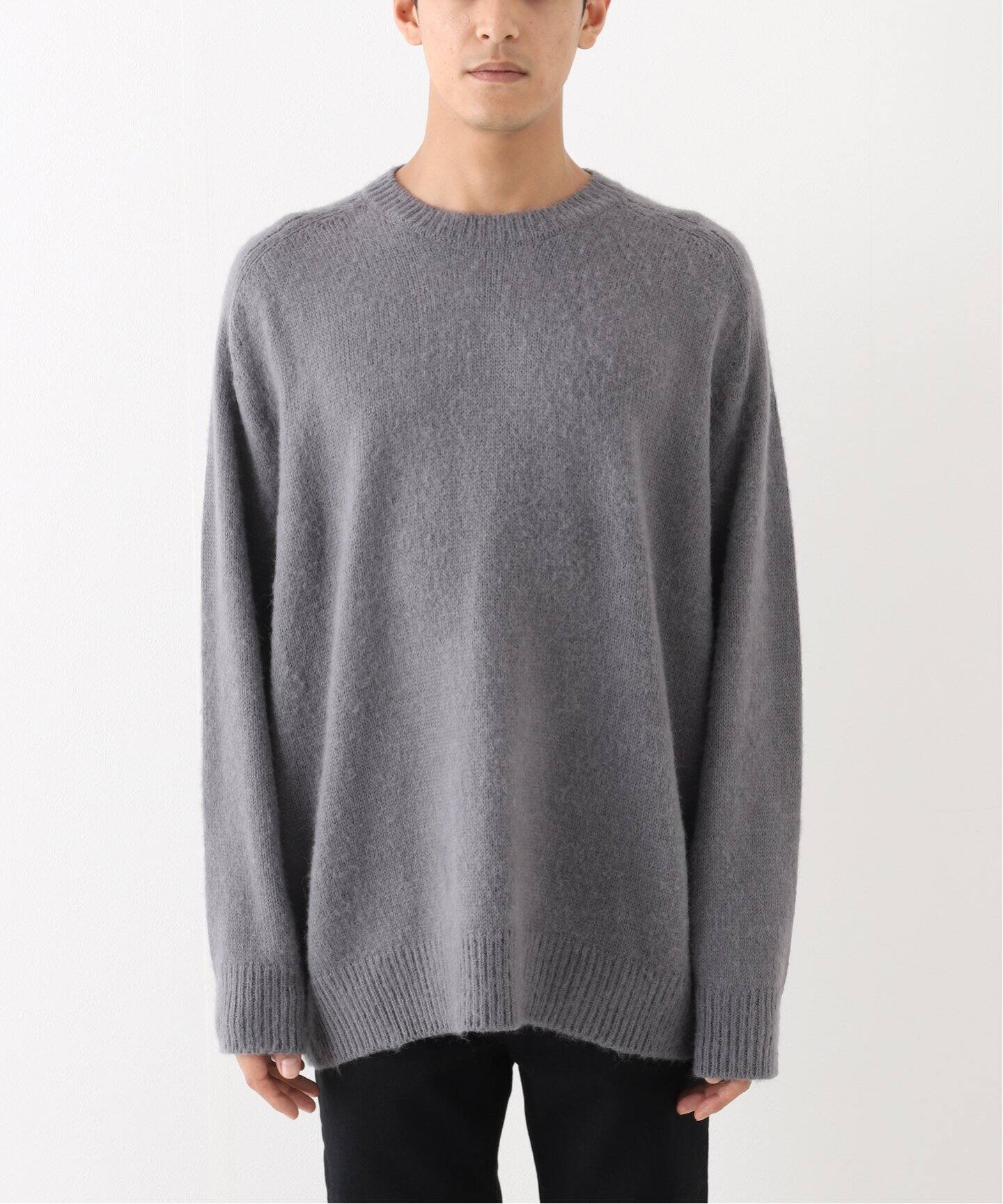 URU / ウル】ALPACA CREW NECK KNIT（ニット／セーター）｜WISM 