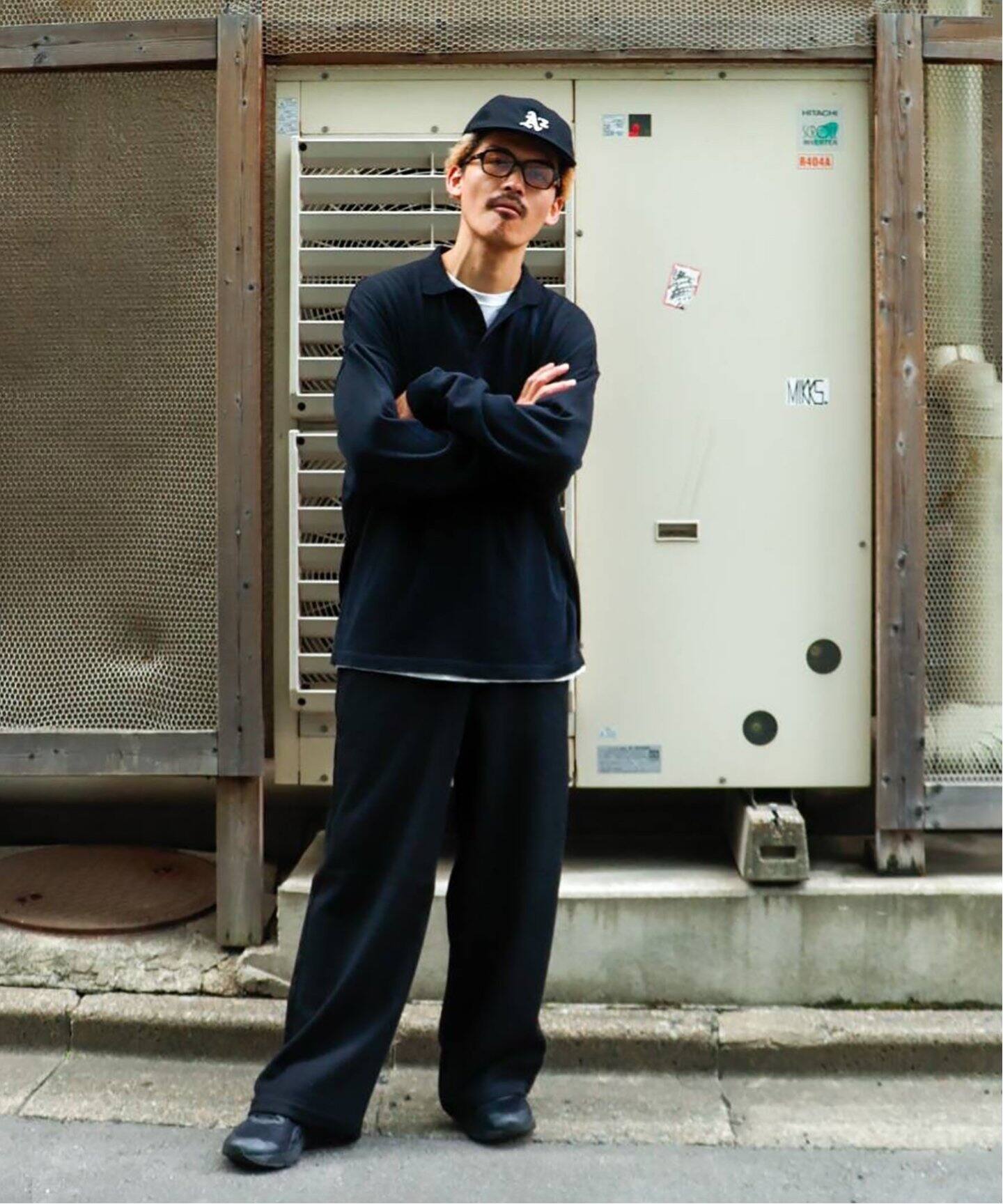 WILLY CHAVARRIA / ウィリー チャバリア】WISM 別注 COTTON ニットポロ 