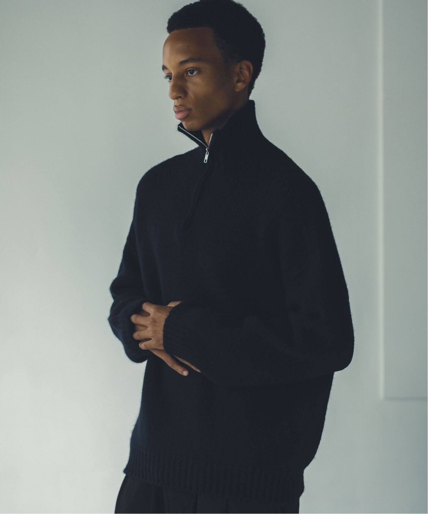 STANDARD JOURNAL / スタンダード ジャーナル】Half Zip Sweater  