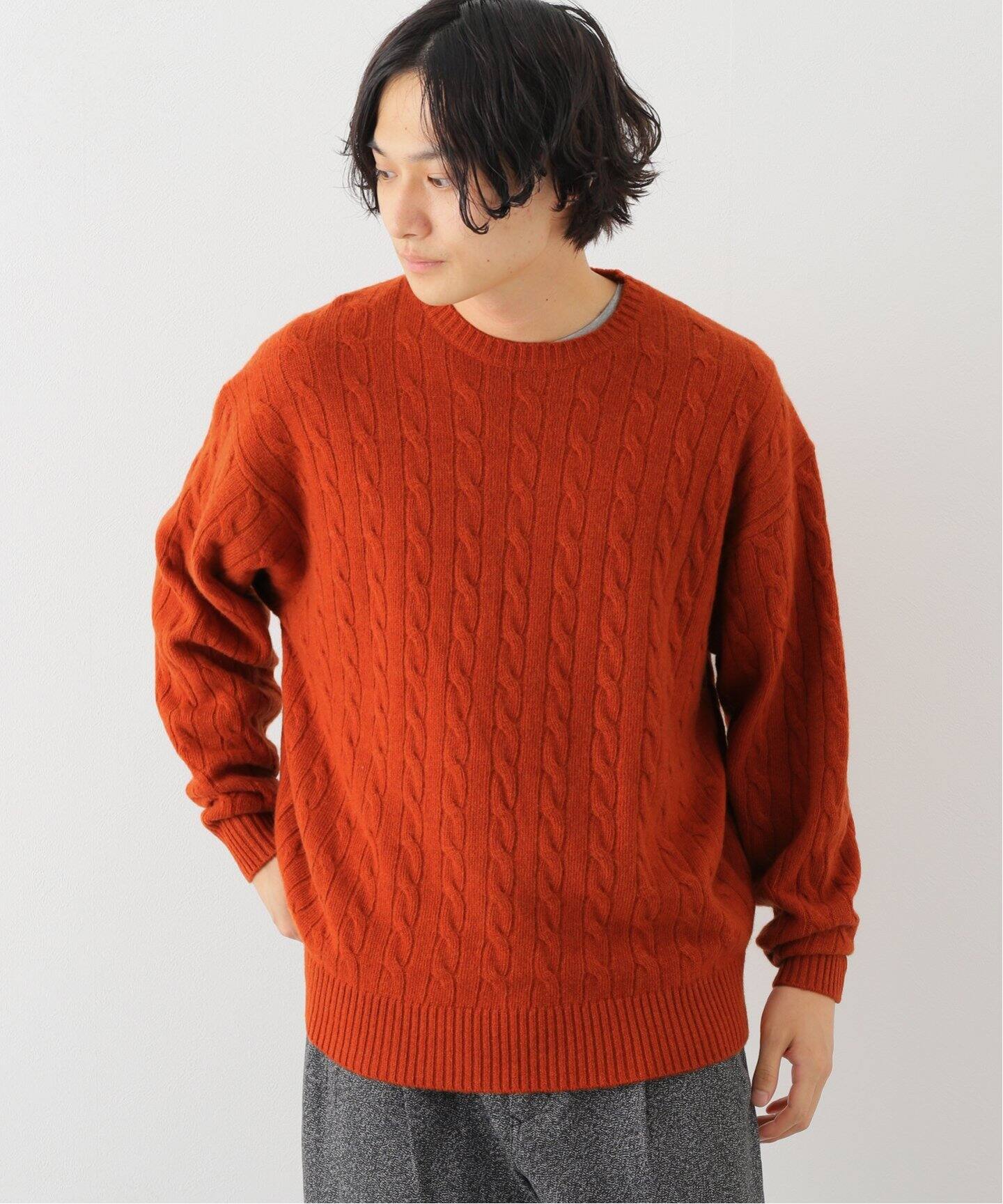 STANDARD JOURNAL / スタンダード ジャーナル】C/N Cable knit（ニット 