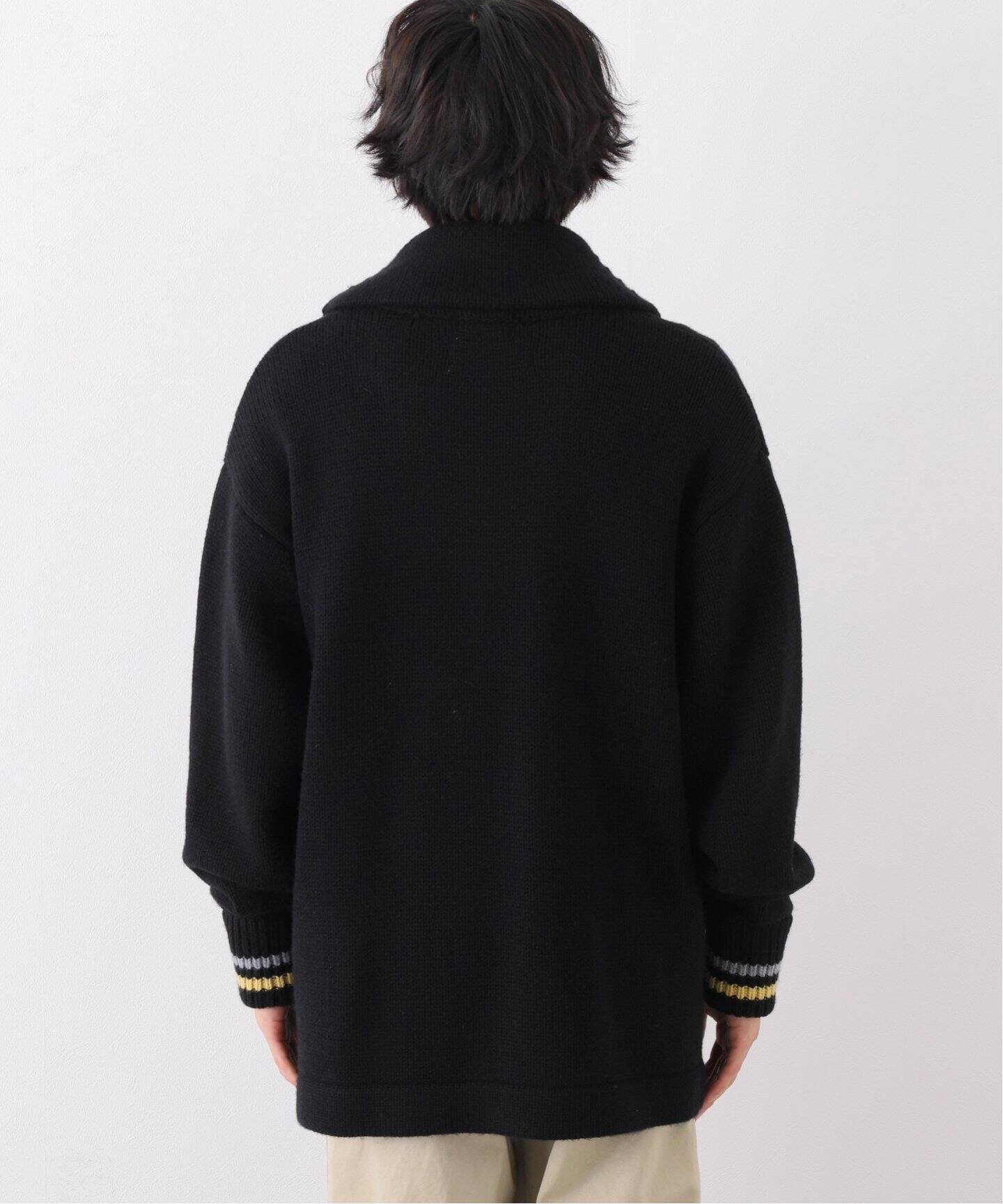 HARDIN KNITWEAR/ハーディンニットウェア】3ゲージ ショールカラー 