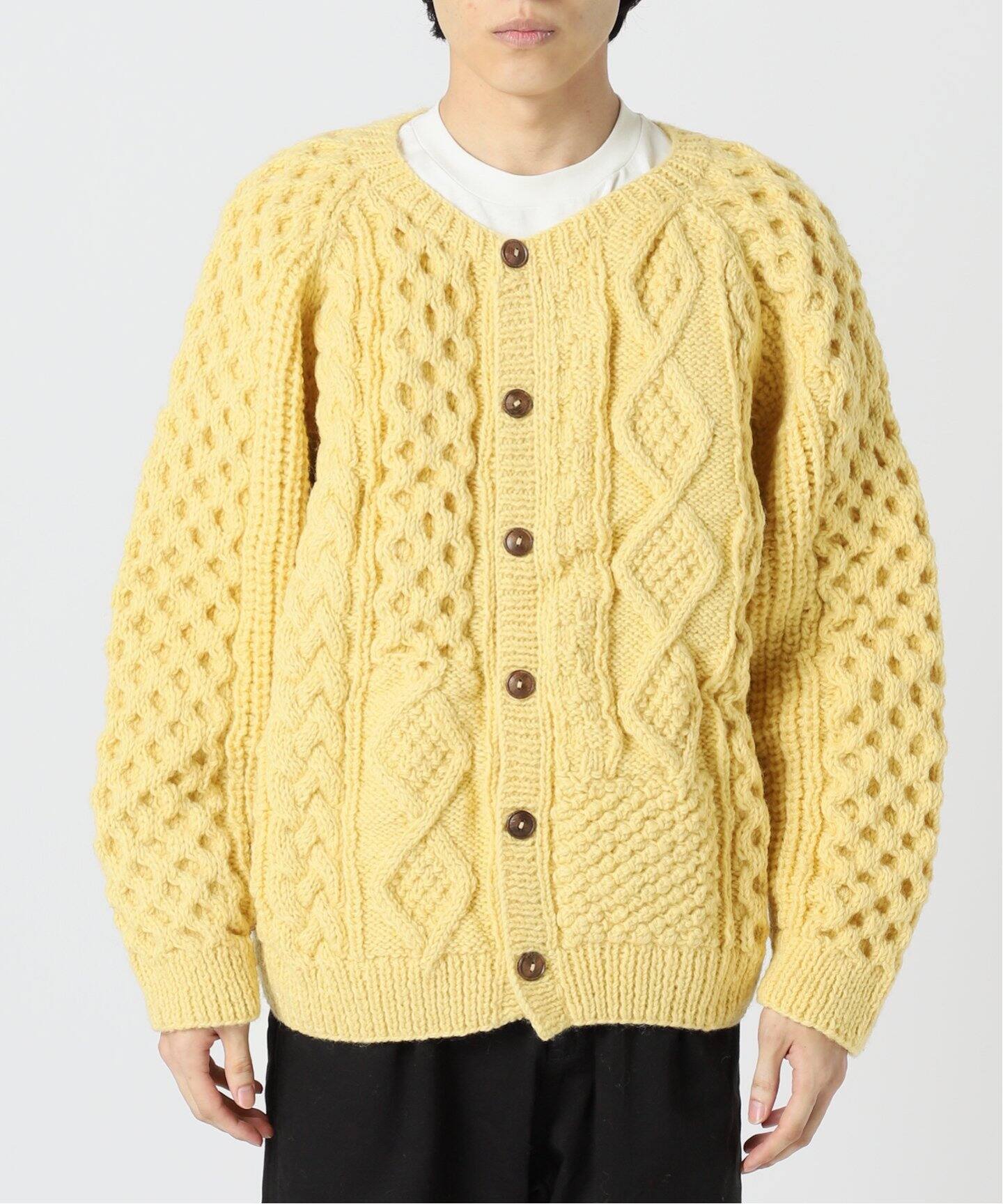 Sunrays×JOURNAL STANDARD】別注 ハンドニットカーディガン by NEPAL1 