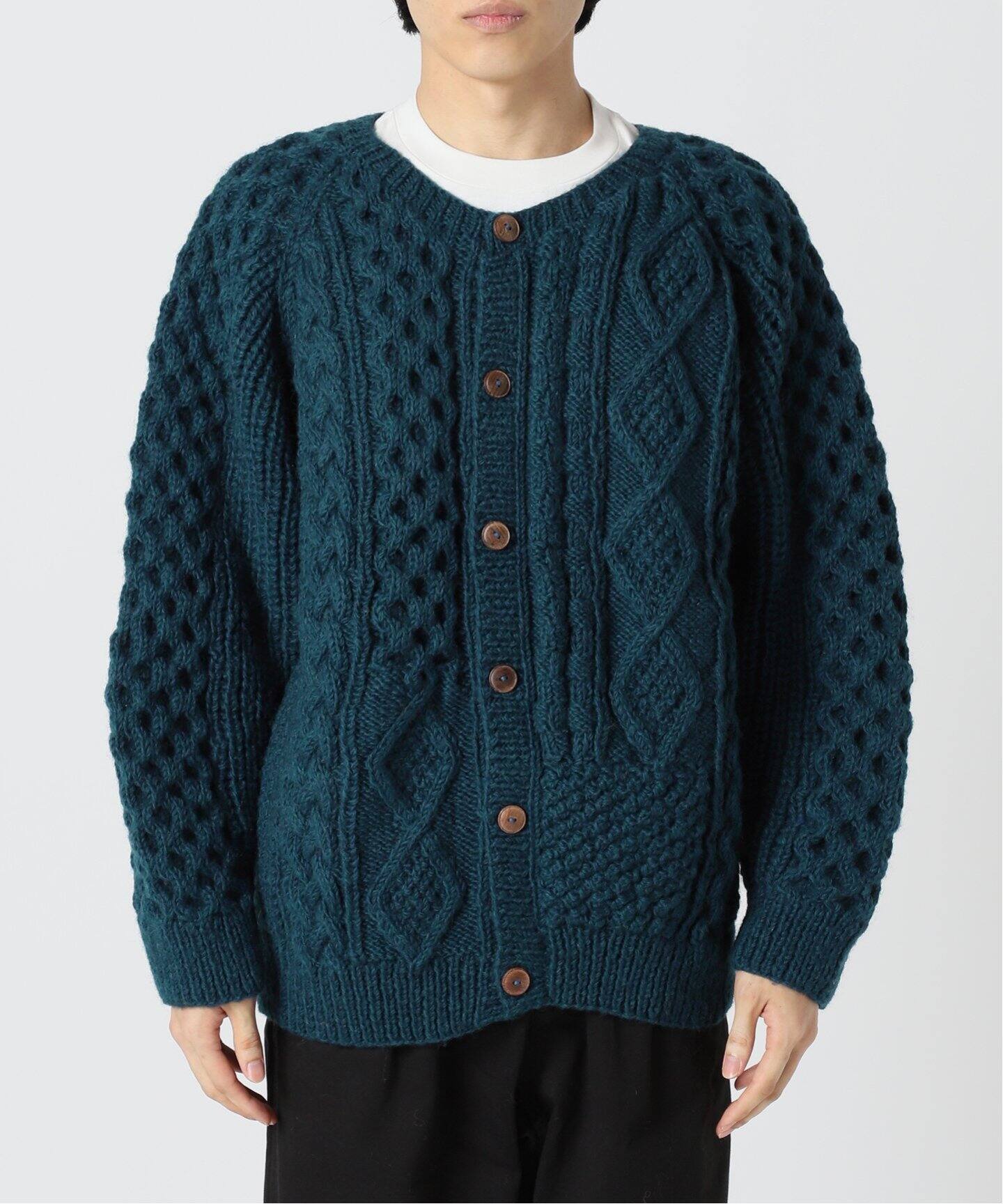 Sunrays×JOURNAL STANDARD】別注 ハンドニットカーディガン by NEPAL1  