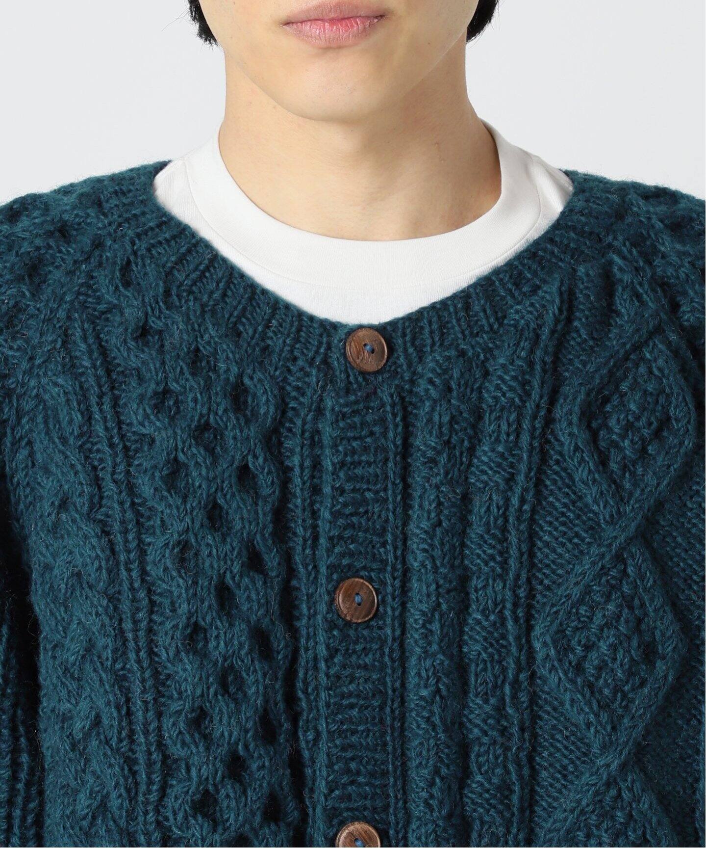 Sunrays×JOURNAL STANDARD】別注 ハンドニットカーディガン by NEPAL1  