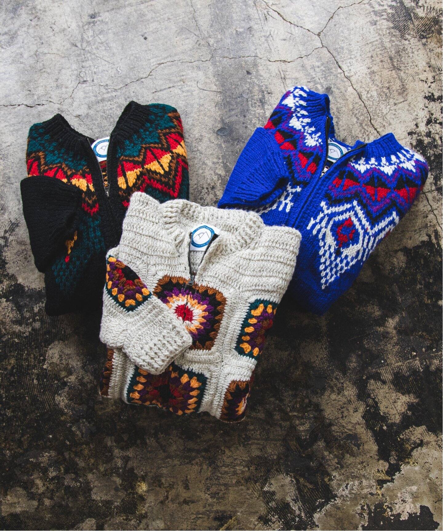 Sunrays×JOURNAL STANDARD】別注 ハンドニットカーディガン by NEPAL4  