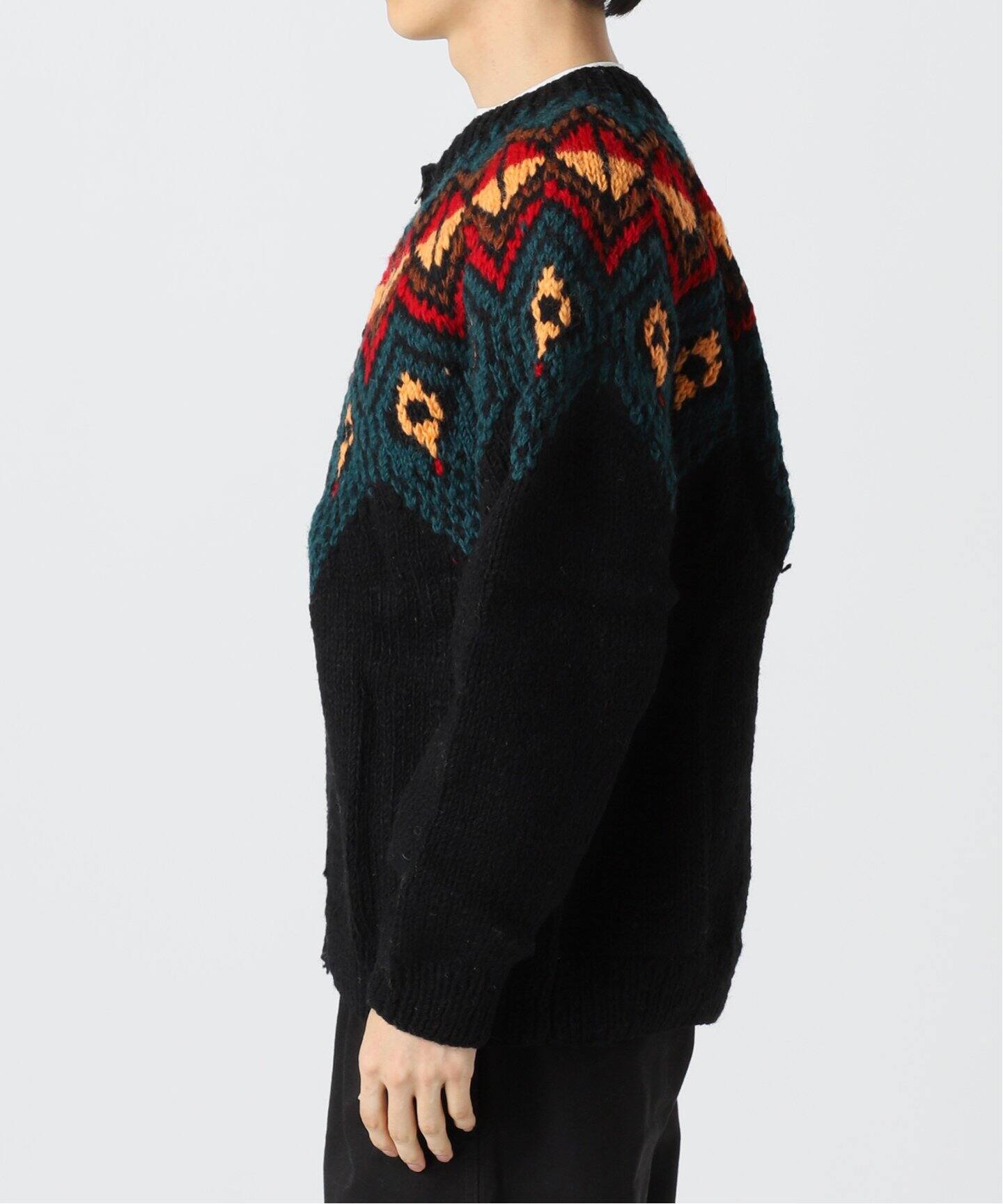 Sunrays×JOURNAL STANDARD】別注 ハンドニットカーディガン by NEPAL4 