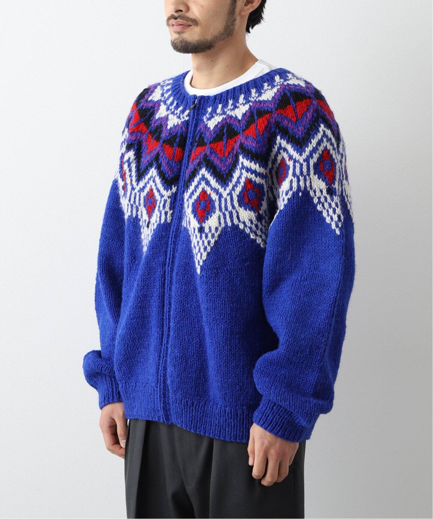 Sunrays×JOURNAL STANDARD】別注 ハンドニットカーディガン by NEPAL4 