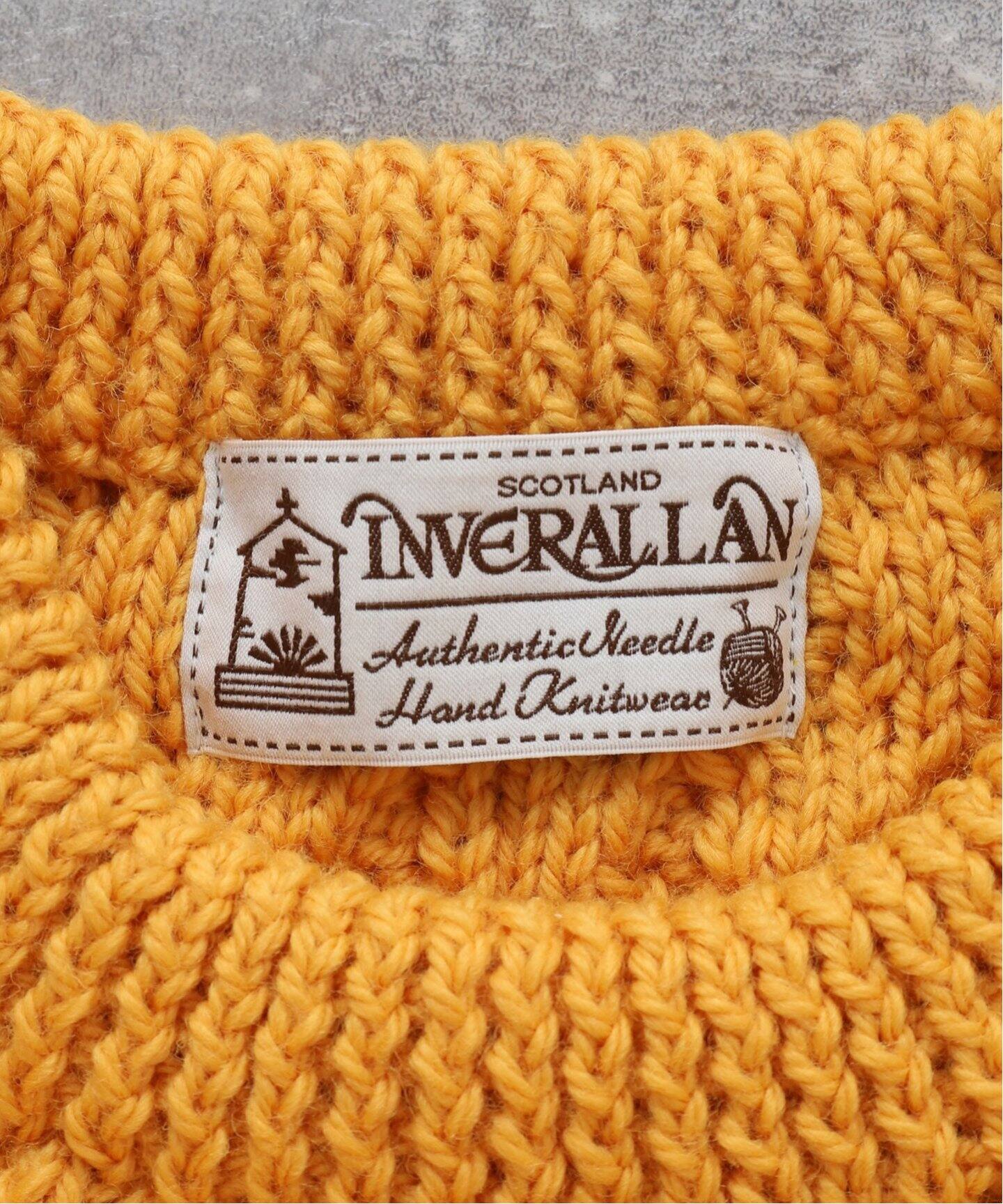 INVERALLAN / インバーアラン】ハンドニット クルーネック（ニット 