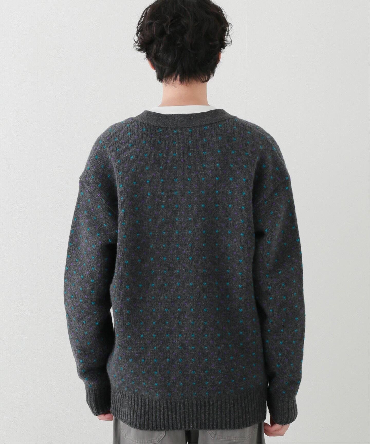 LENO / リノ】BIRDS EYE JACQUARD CARDIGAN（カーディガン）｜JOURNAL  