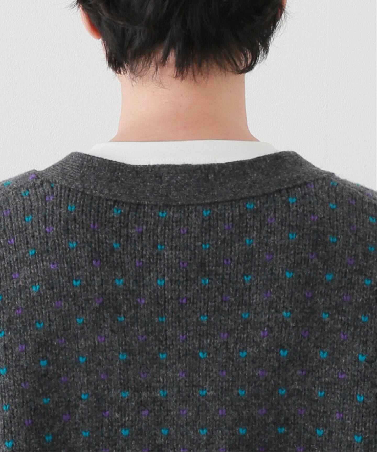LENO リノ BIRD&#39;S-EYE JACQUARD SWEATER LENO リノ BIRD'S-EYE JACQUARD SWEATER