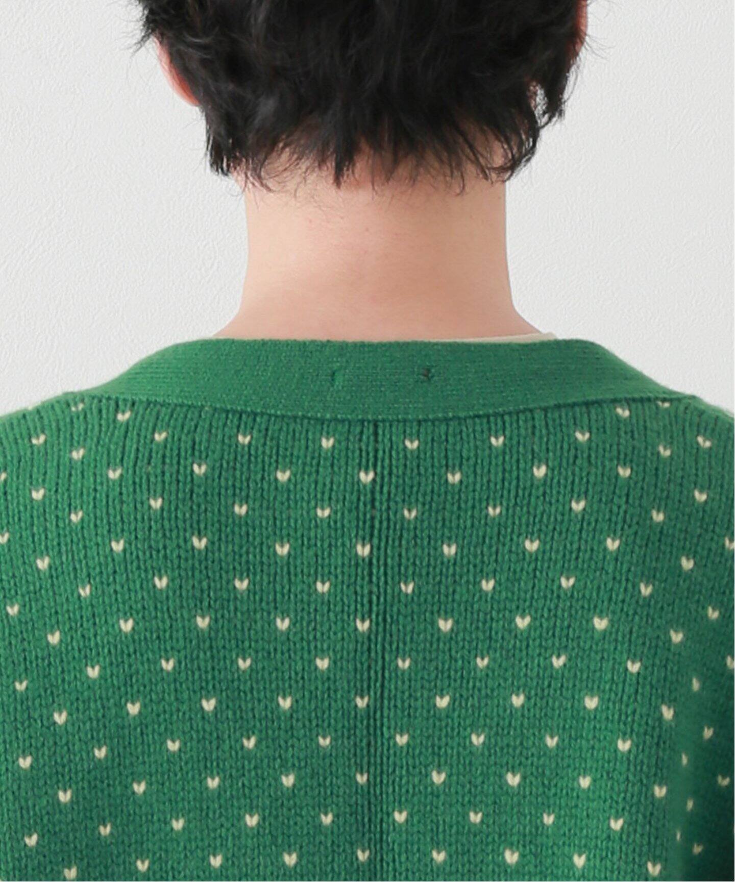 LENO×JOURNAL STANDARD / リノ】別注 BIRDS EYE JACQUARD CARDIGAN  