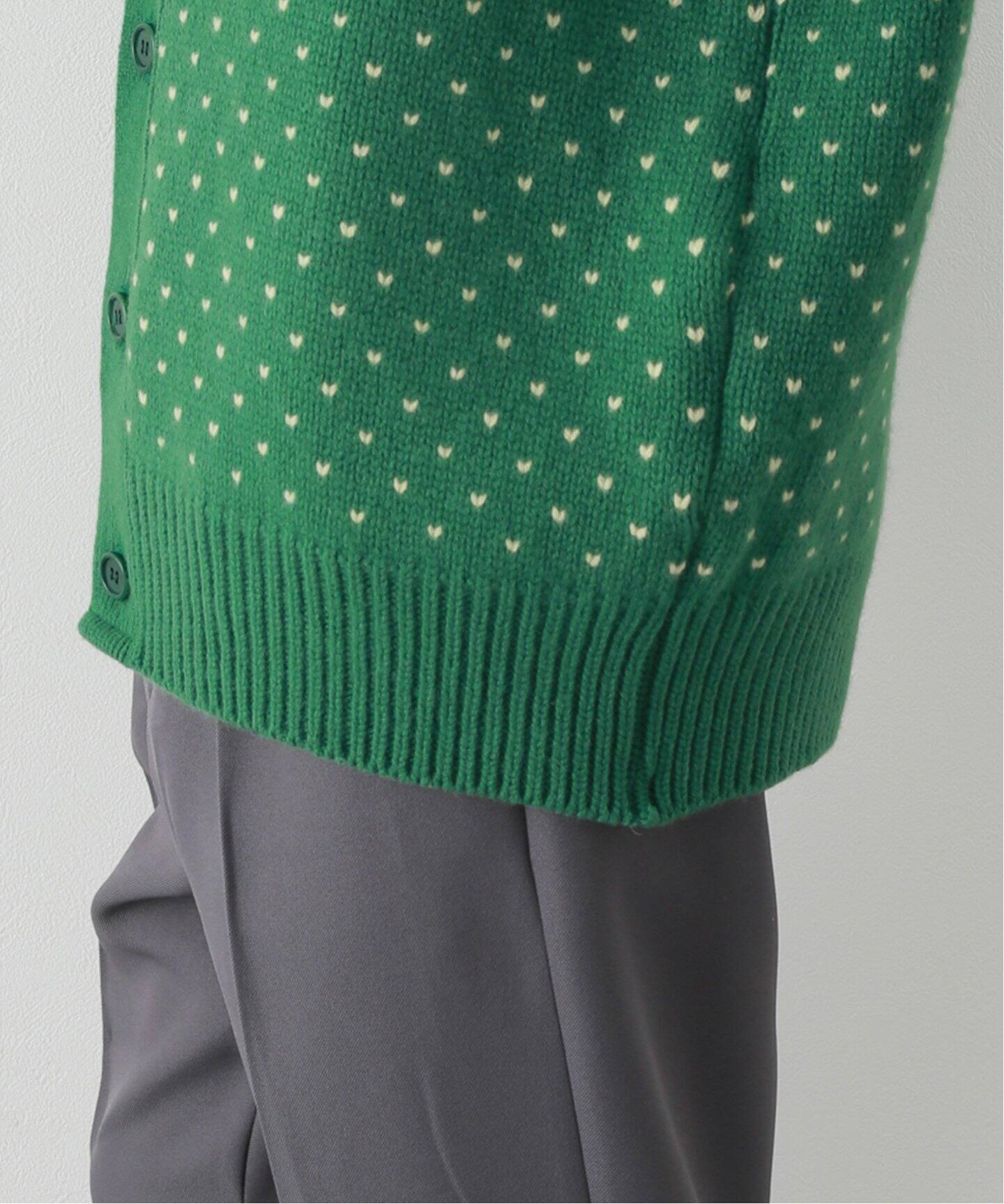 LENO×JOURNAL STANDARD / リノ】別注 BIRDS EYE JACQUARD CARDIGAN  