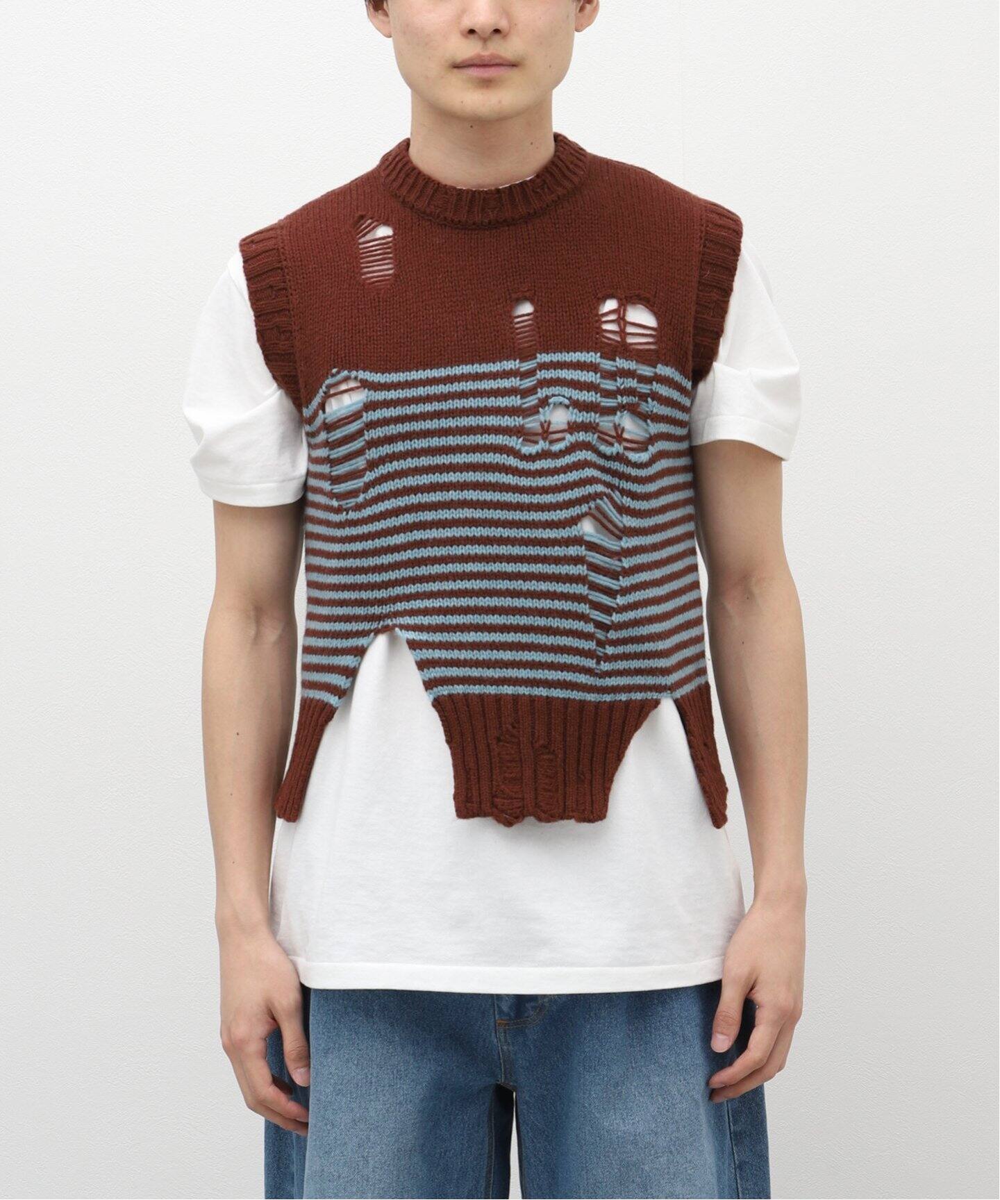 Charles Jeffrey LOVERBOY 】MEGA SHRED VEST（ベスト）｜UNFOLLOW 