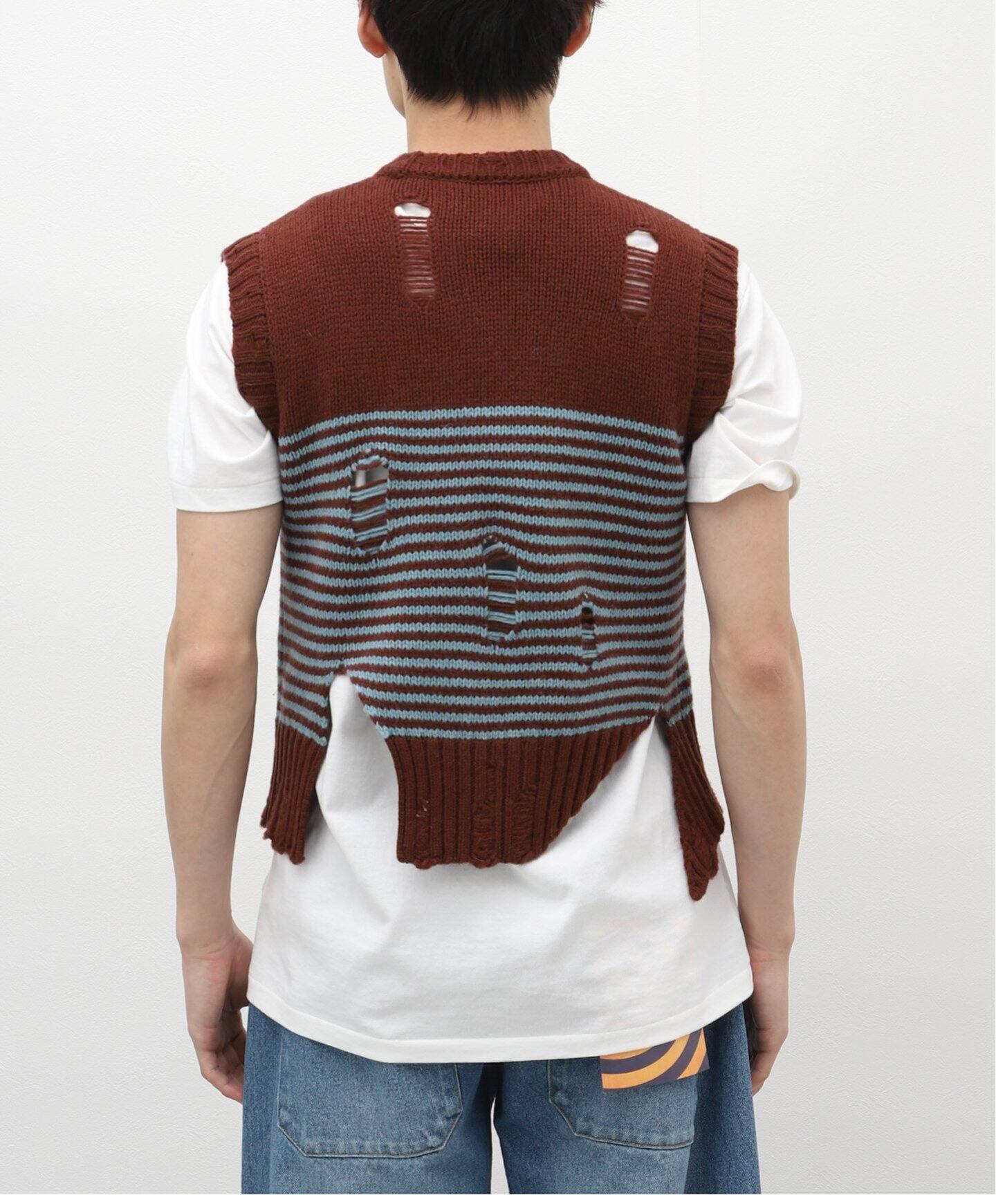 Charles Jeffrey LOVERBOY 】MEGA SHRED VEST（ベスト）｜UNFOLLOW 