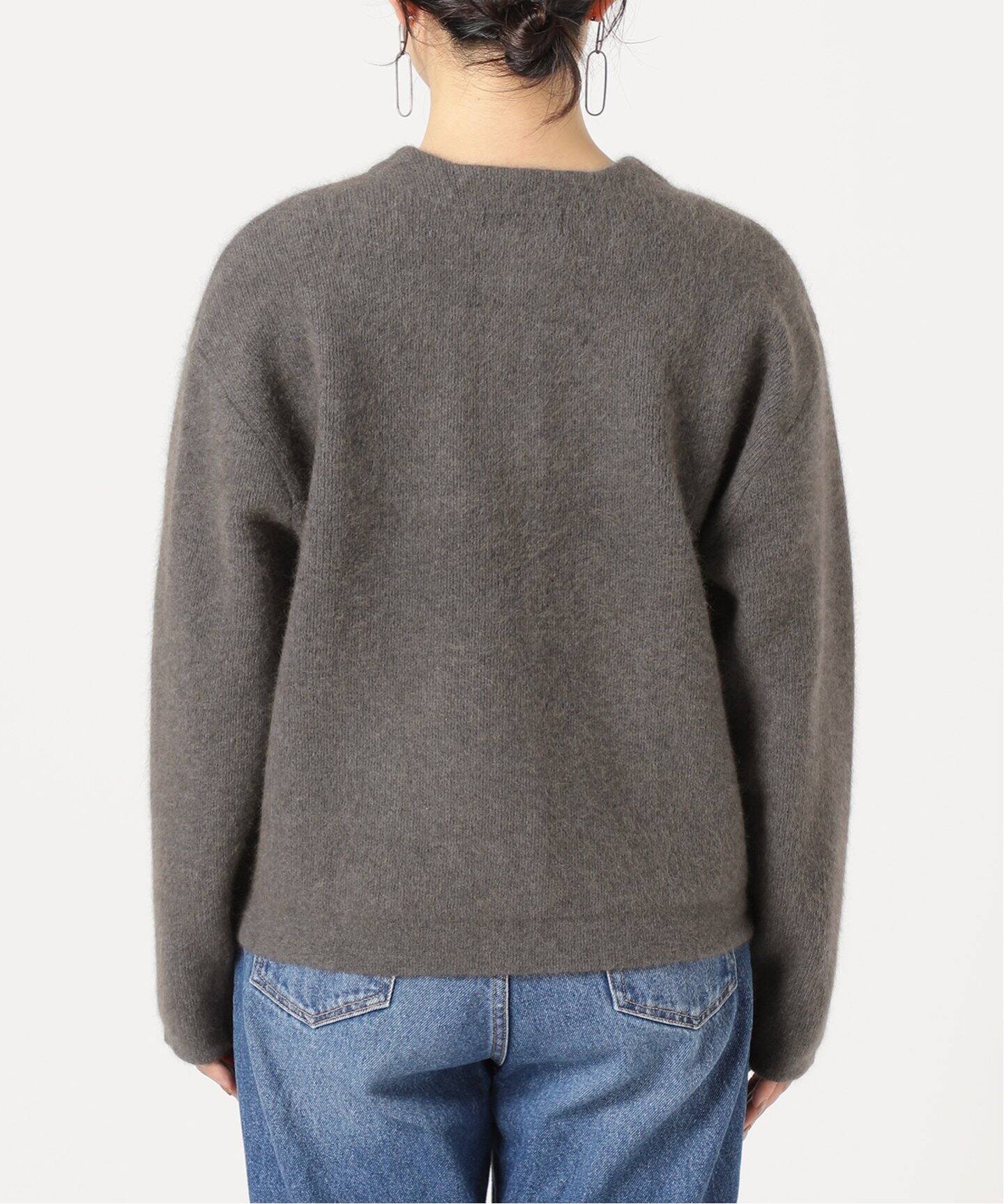 2層スムース編みニットブルゾン（ニット／セーター）｜B.C STOCK（ベー  