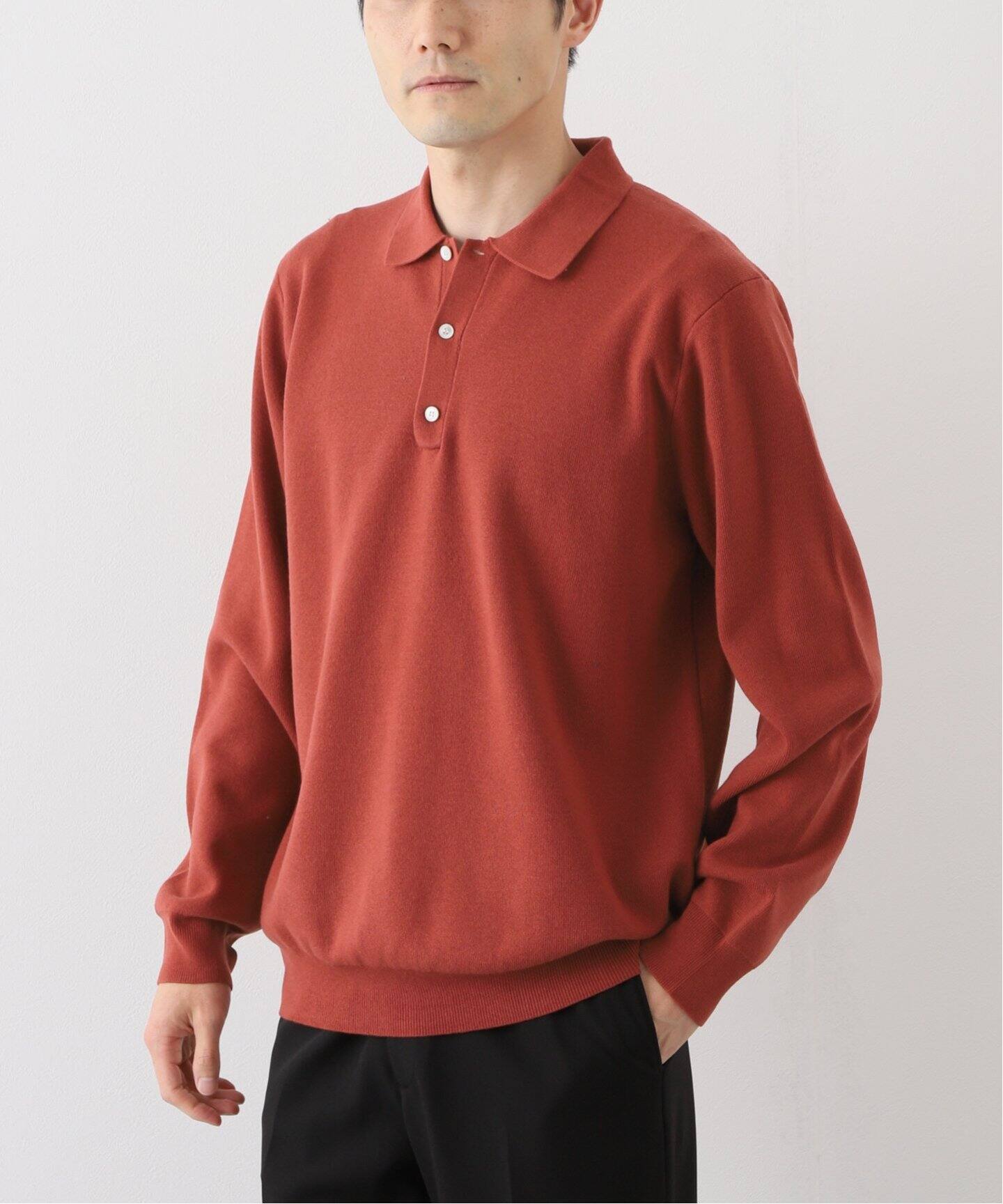 WASHABLE ニットソーポロシャツ（ニット／セーター）｜B.C STOCK（ベー 