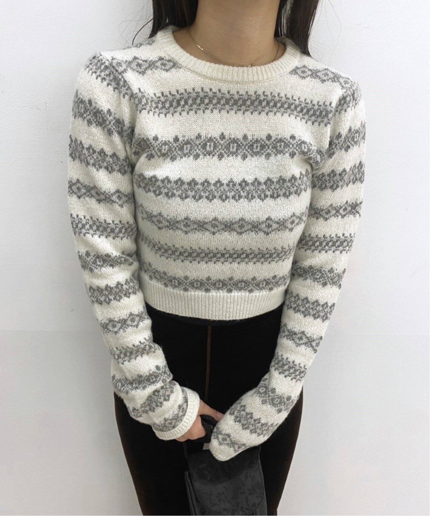 フェアアイル コンパクトニット（ニット／セーター）｜EDIT.FOR LULU  