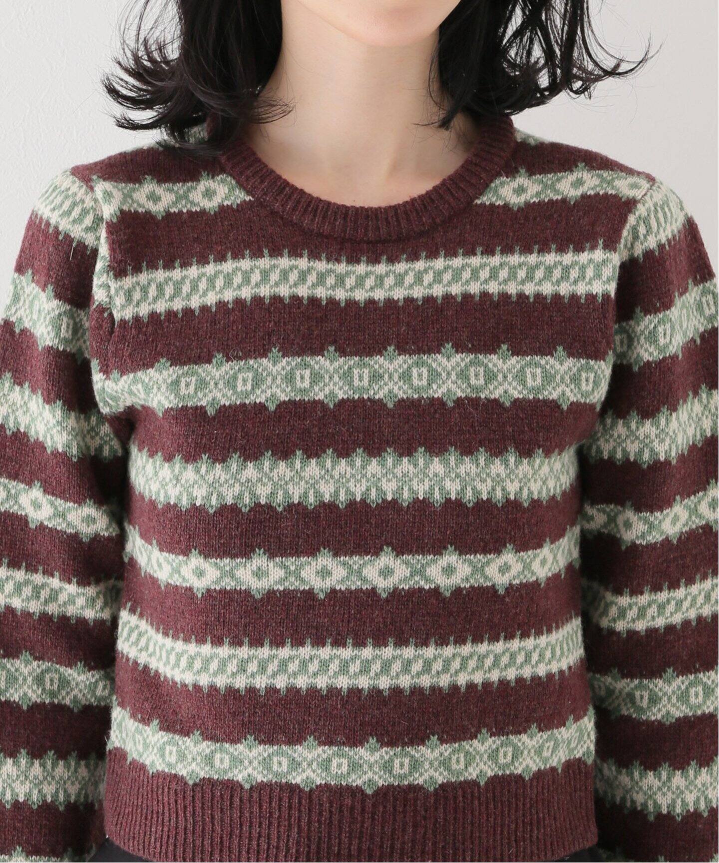 フェアアイル コンパクトニット（ニット／セーター）｜EDIT.FOR LULU  