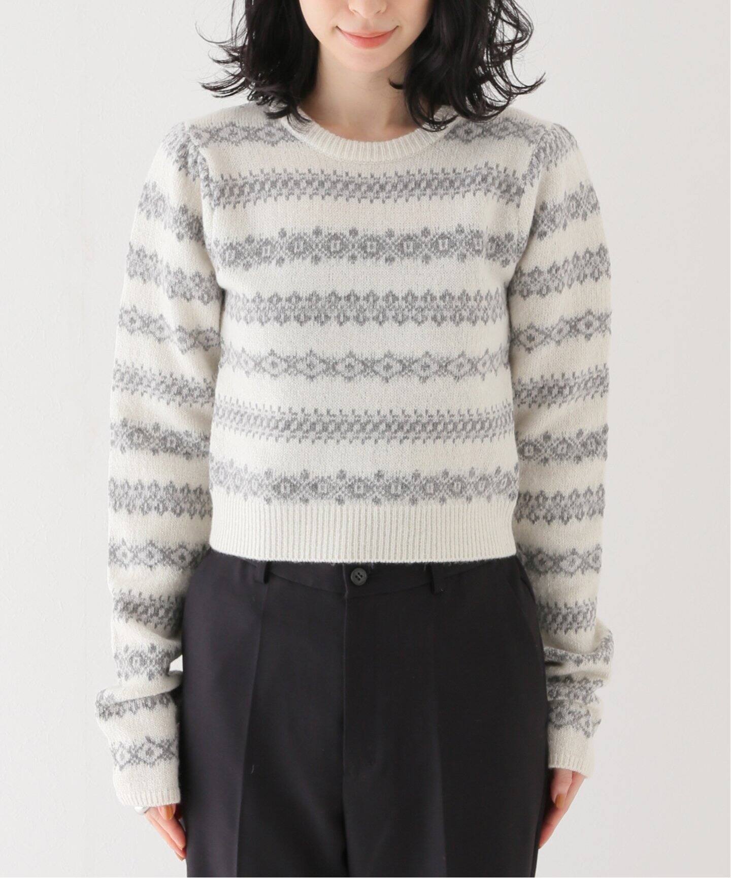 フェアアイル コンパクトニット（ニット／セーター）｜EDIT.FOR LULU  