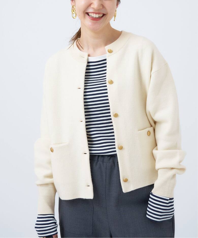 ダブルフェイスニットカーディガン（カーディガン）｜IENA（イエナ）の  