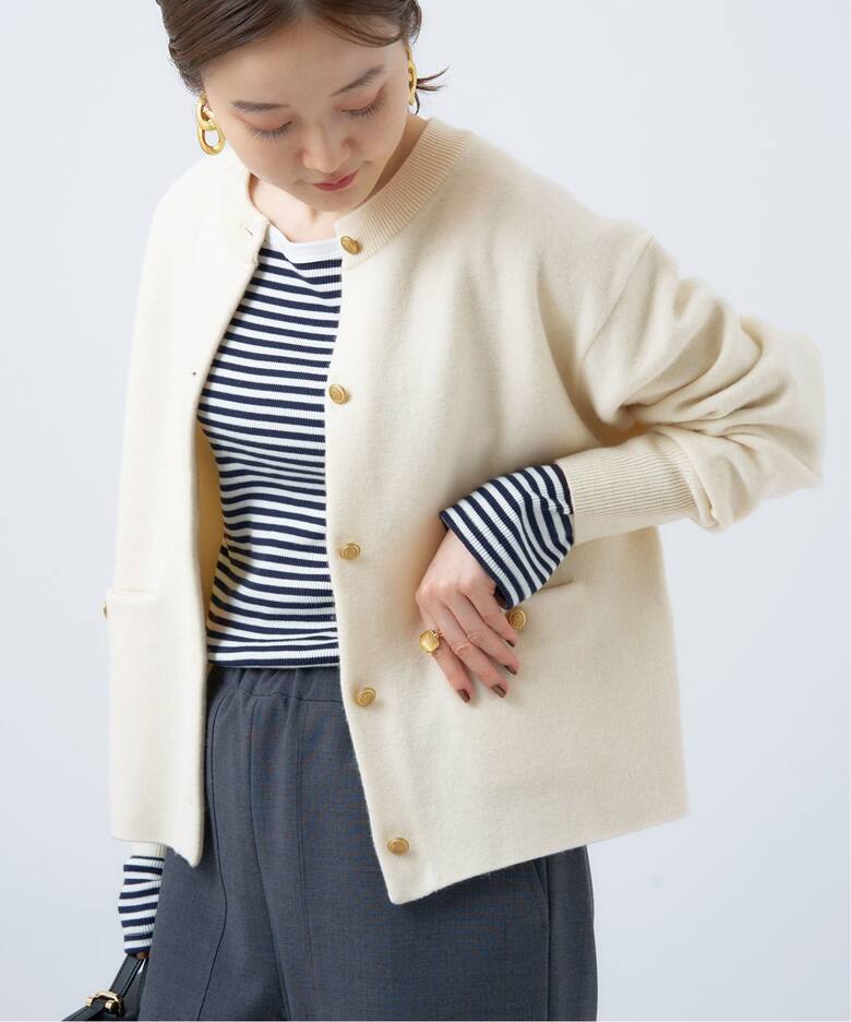 ダブルフェイスニットカーディガン（カーディガン）｜IENA（イエナ）の  