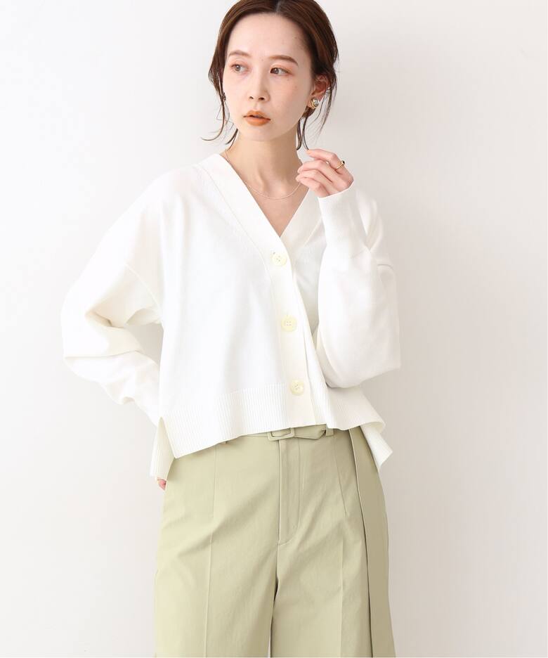 三ツ杢Vネックカーディガン◇（カーディガン）｜IENA（イエナ）の通販  