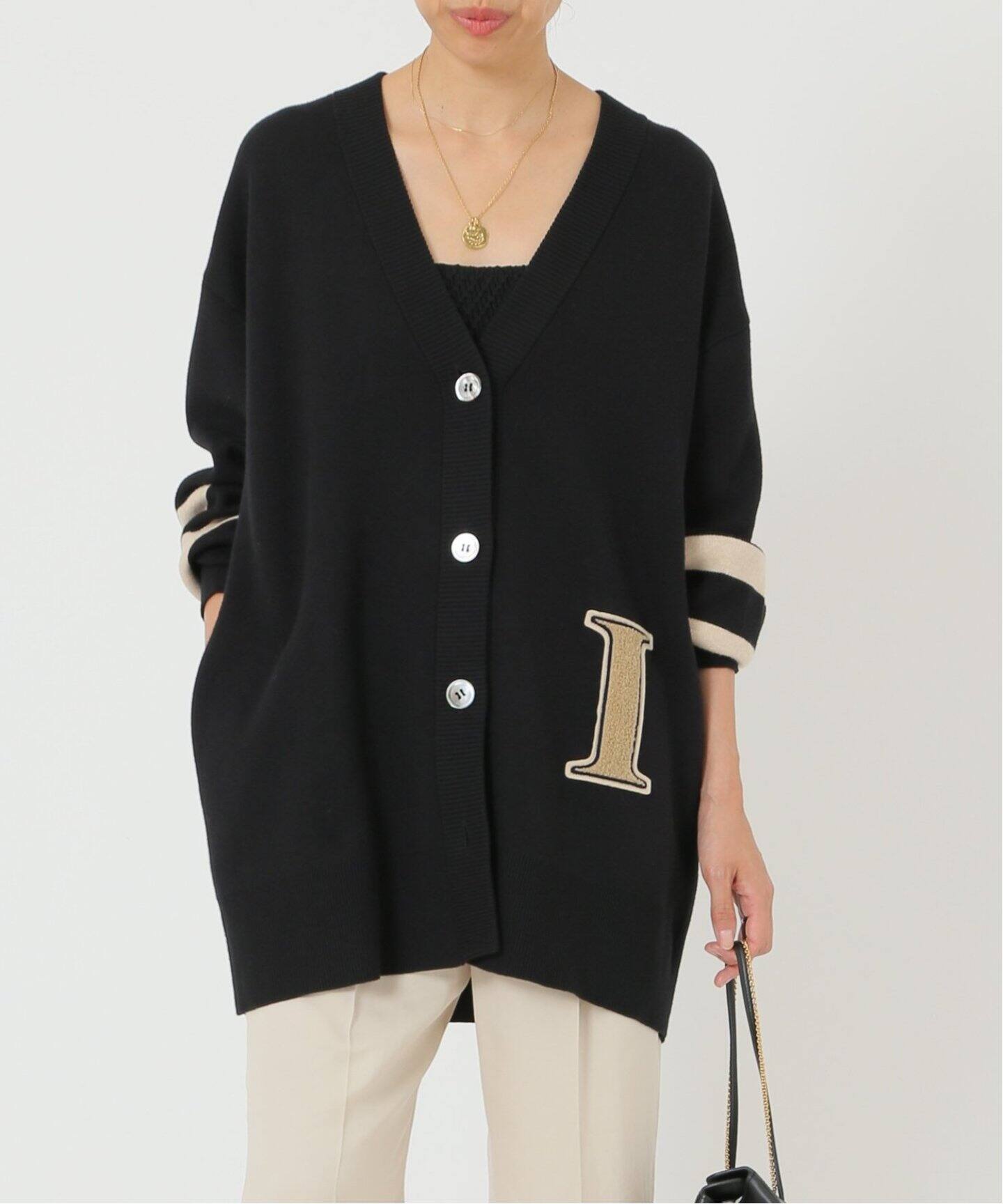 追加2》レタードカーディガン（カーディガン）｜IENA（イエナ  