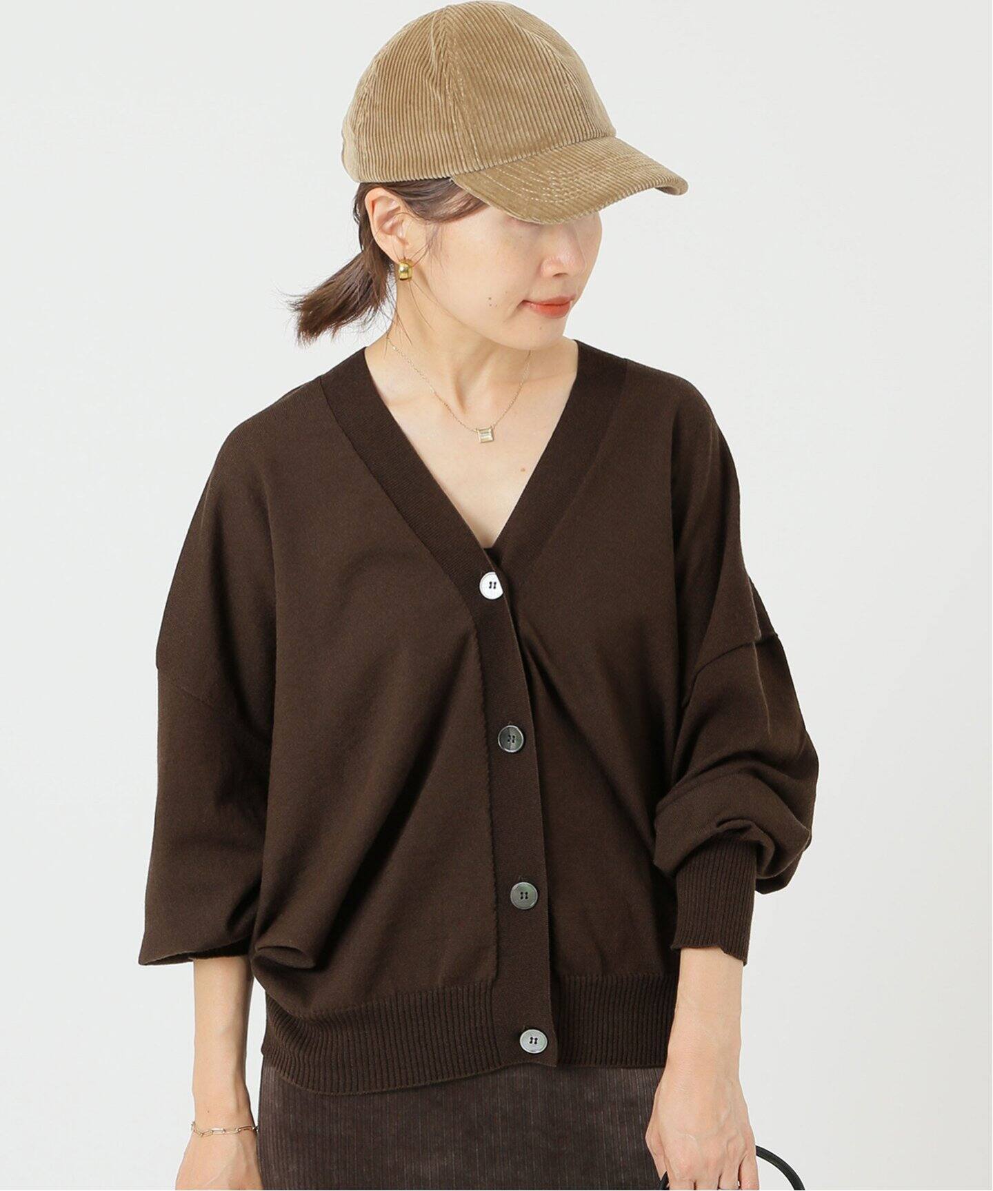 P/WニュアンスVネックカーディガン（カーディガン）｜IENA（イエナ）の  