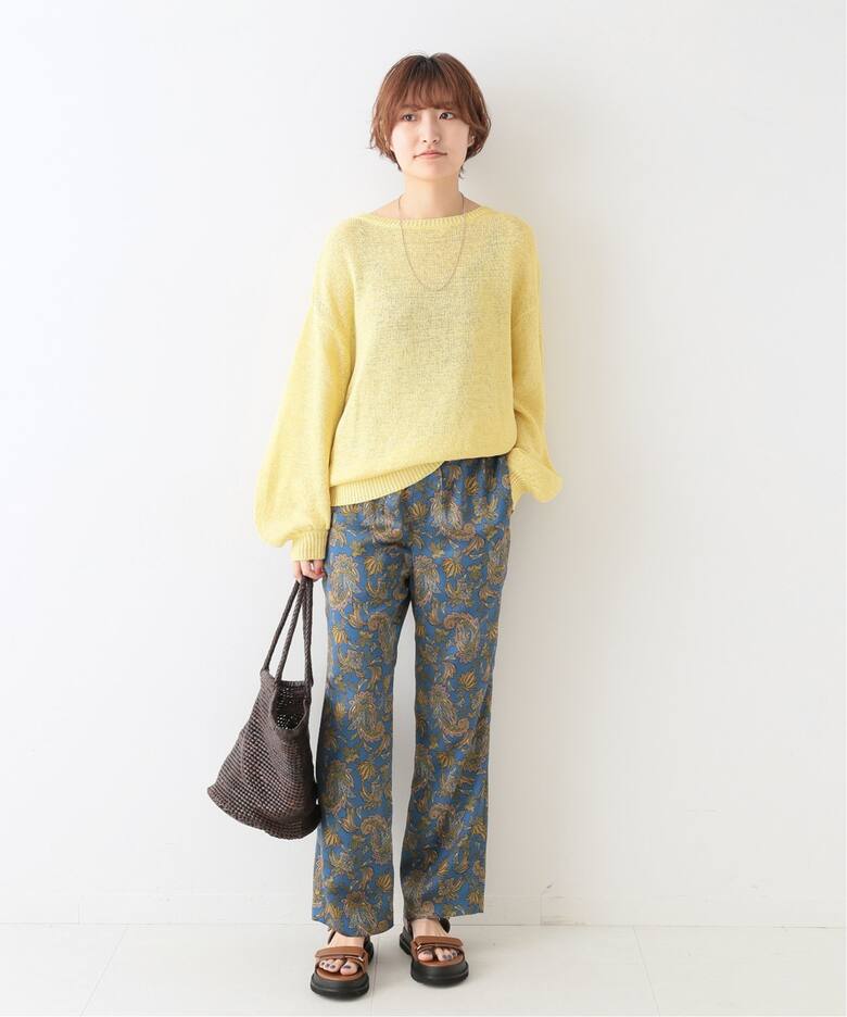 テープヤーンクループルオーバー◇（ニット／セーター）｜IENA（イエナ  