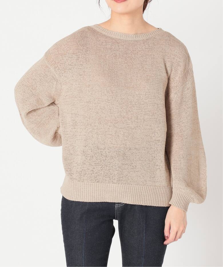 テープヤーンクループルオーバー◇（ニット／セーター）｜IENA（イエナ  