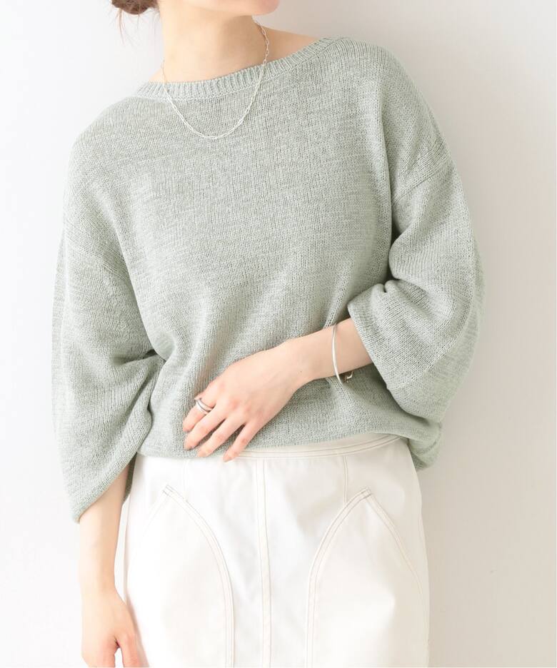 テープヤーンクループルオーバー◇（ニット／セーター）｜IENA（イエナ  