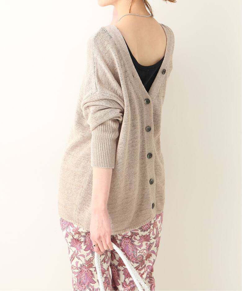 テープヤーン2WAY Vネックカーディガン◇（カーディガン）｜IENA  