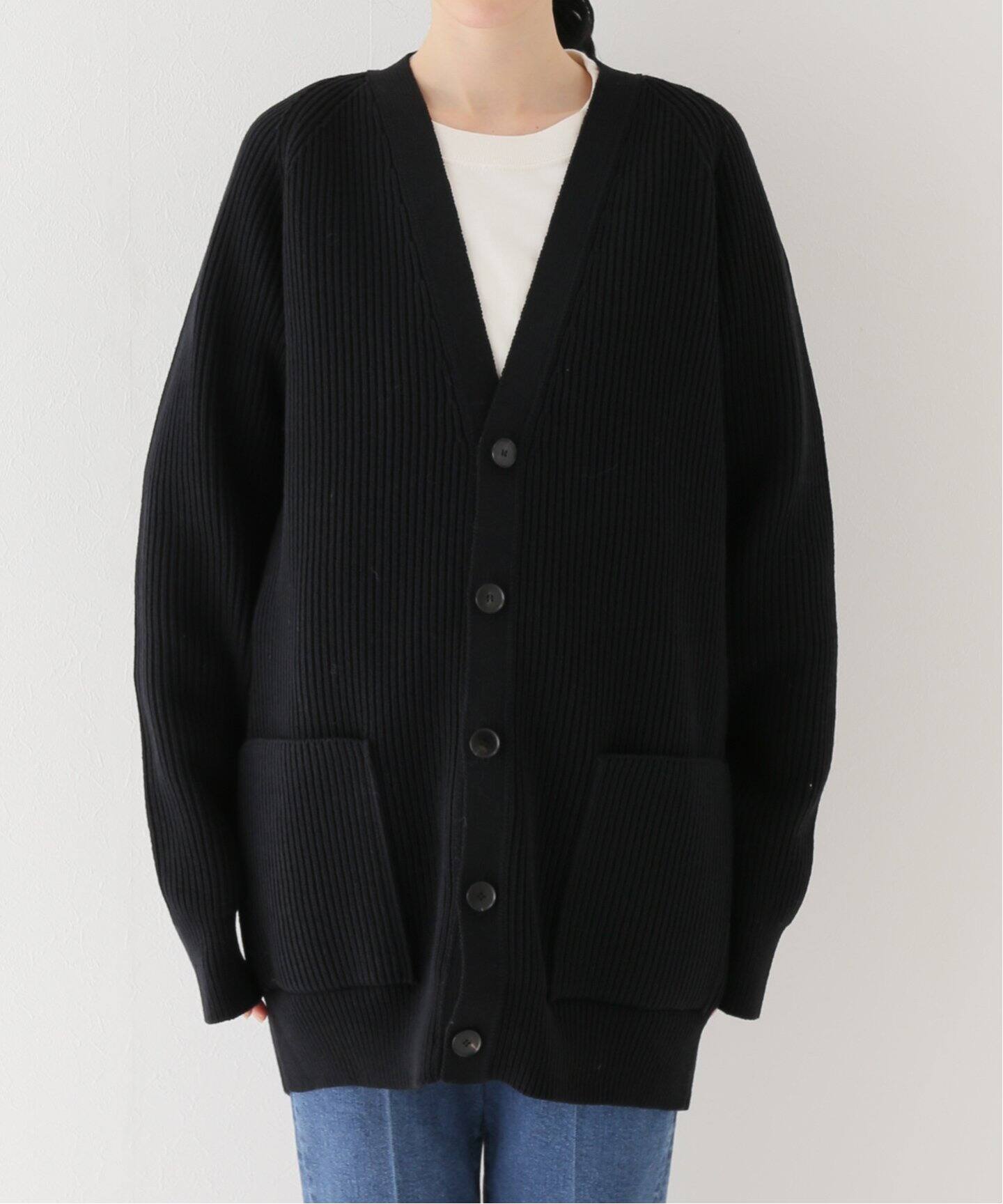 AURALEE/オーラリー】SUPER FINE WOOL RIB カーディガン（カーディガン 