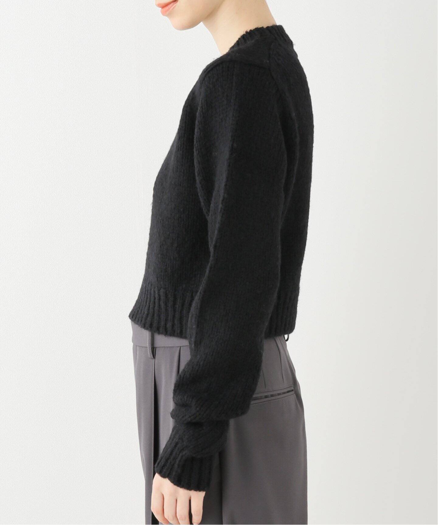 AURALEE/オーラリー】WOOL BABY CAMEL SHORT プルオーバー（ニット 
