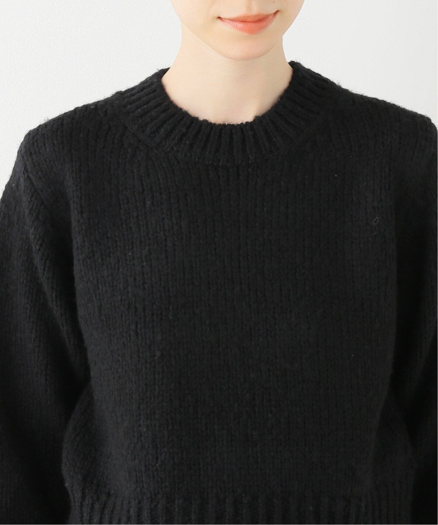 AURALEE/オーラリー】WOOL BABY CAMEL SHORT プルオーバー（ニット 