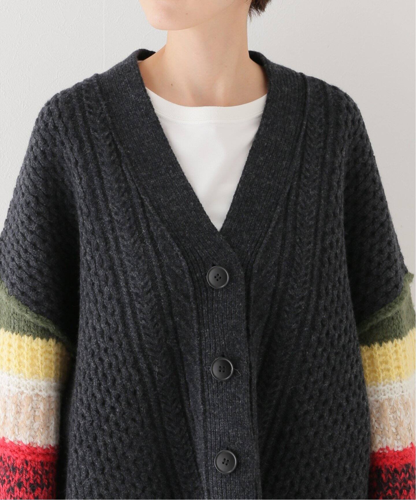 HAKUJI/ハクジ】 ケーブルニットカーディガン（カーディガン）｜IENA  