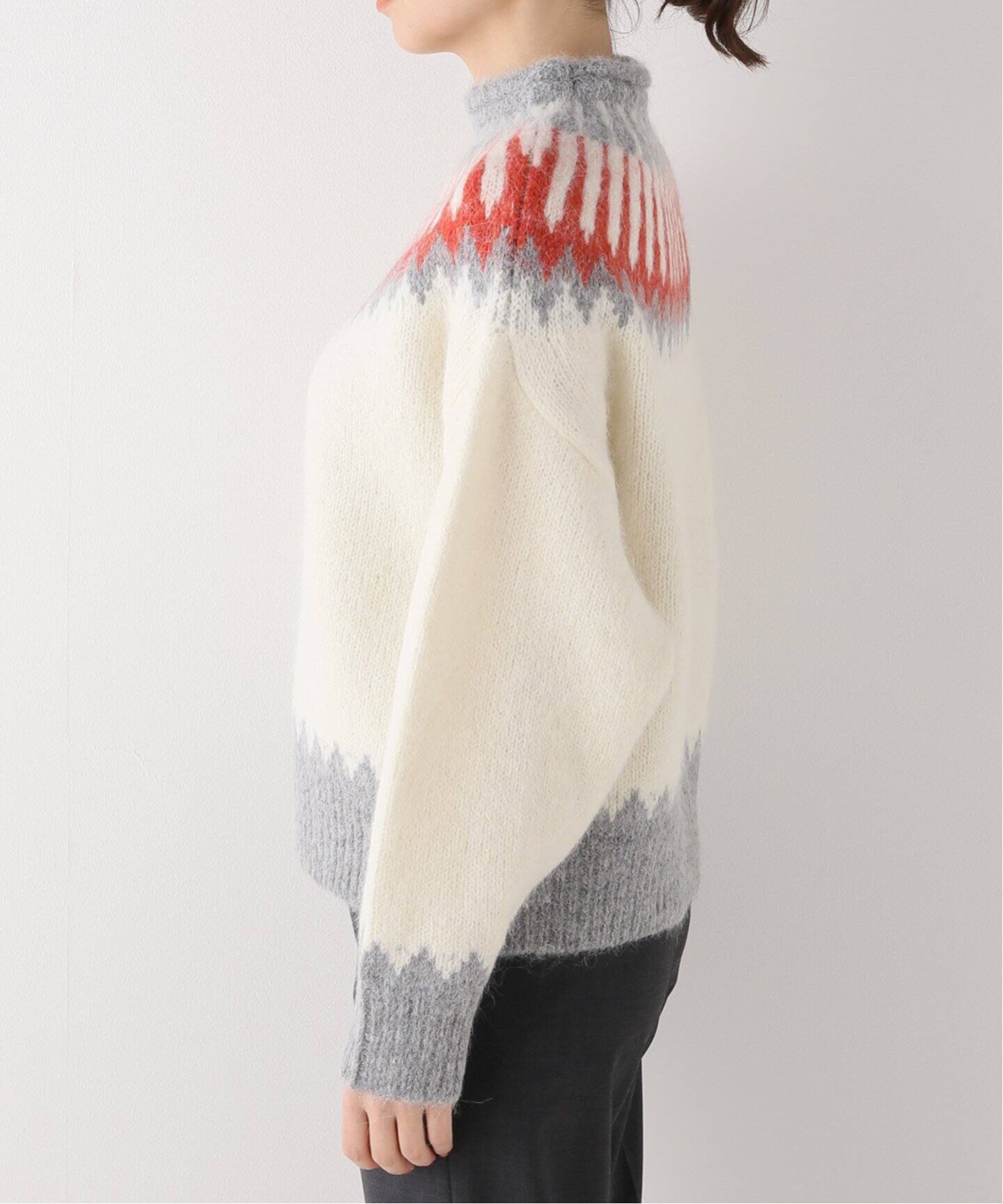 R JUBILEE/アール ジュビリー】NORDIC プルオーバーニット（ニット  